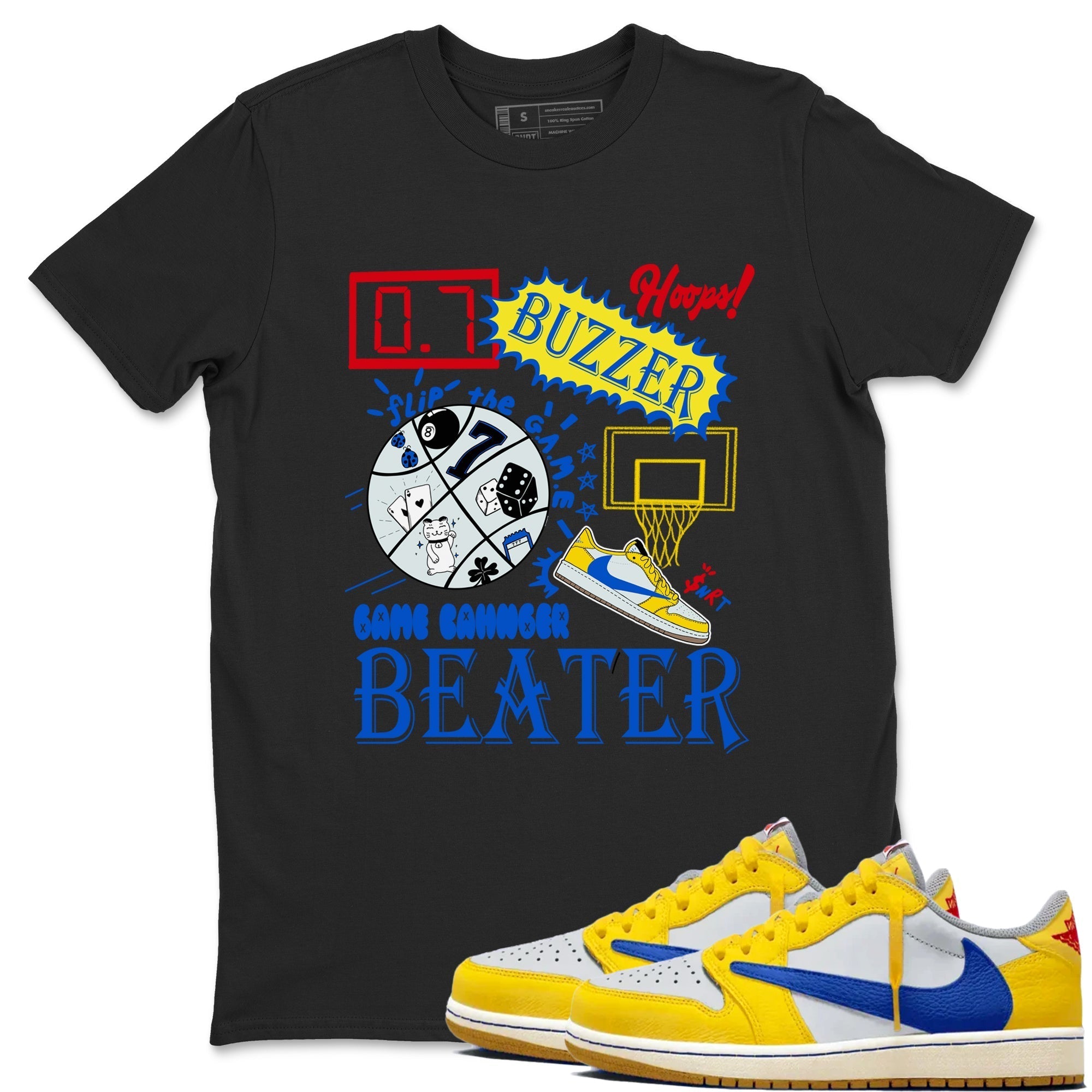 Game Changer snkmatch Tees - Air Jordan 1 Travis Scott Canary