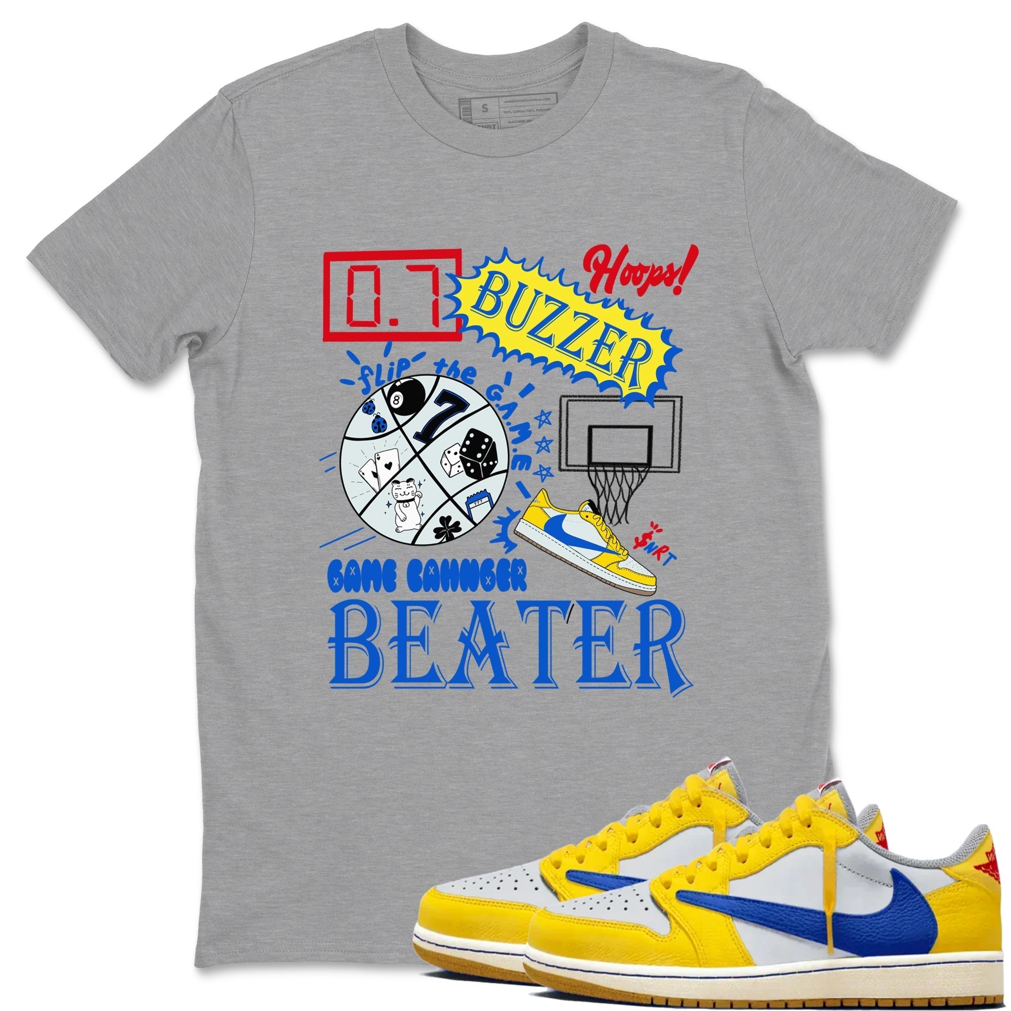 Game Changer snkmatch Tees - Air Jordan 1 Travis Scott Canary