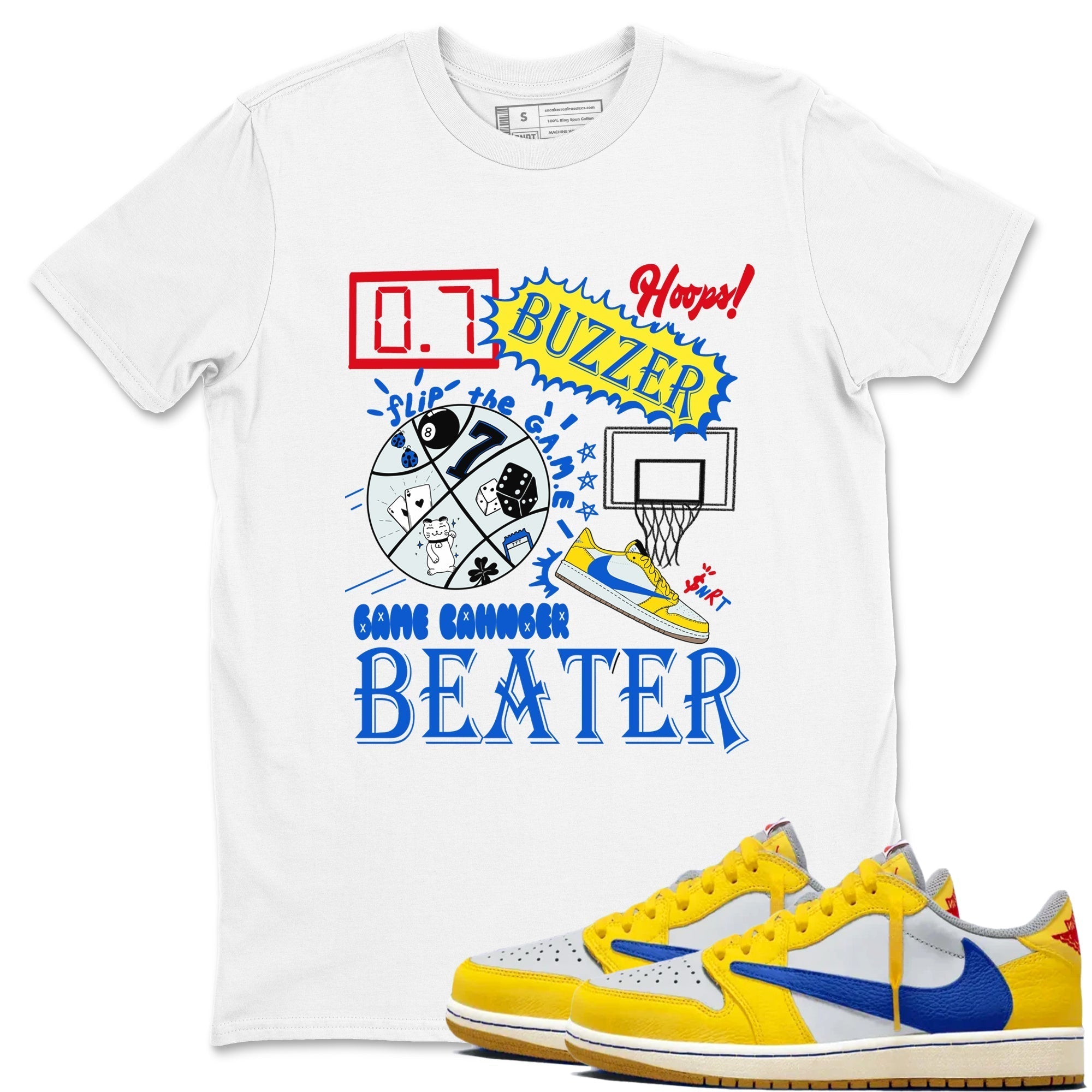 Game Changer snkmatch Tees - Air Jordan 1 Travis Scott Canary