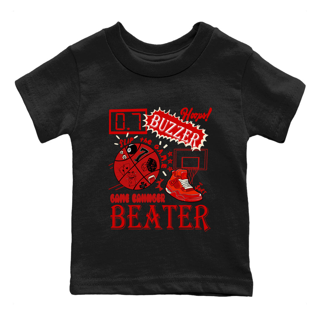 Game Changer snkmatch Tees Kids - Air Jordan 4 Brick By Brick