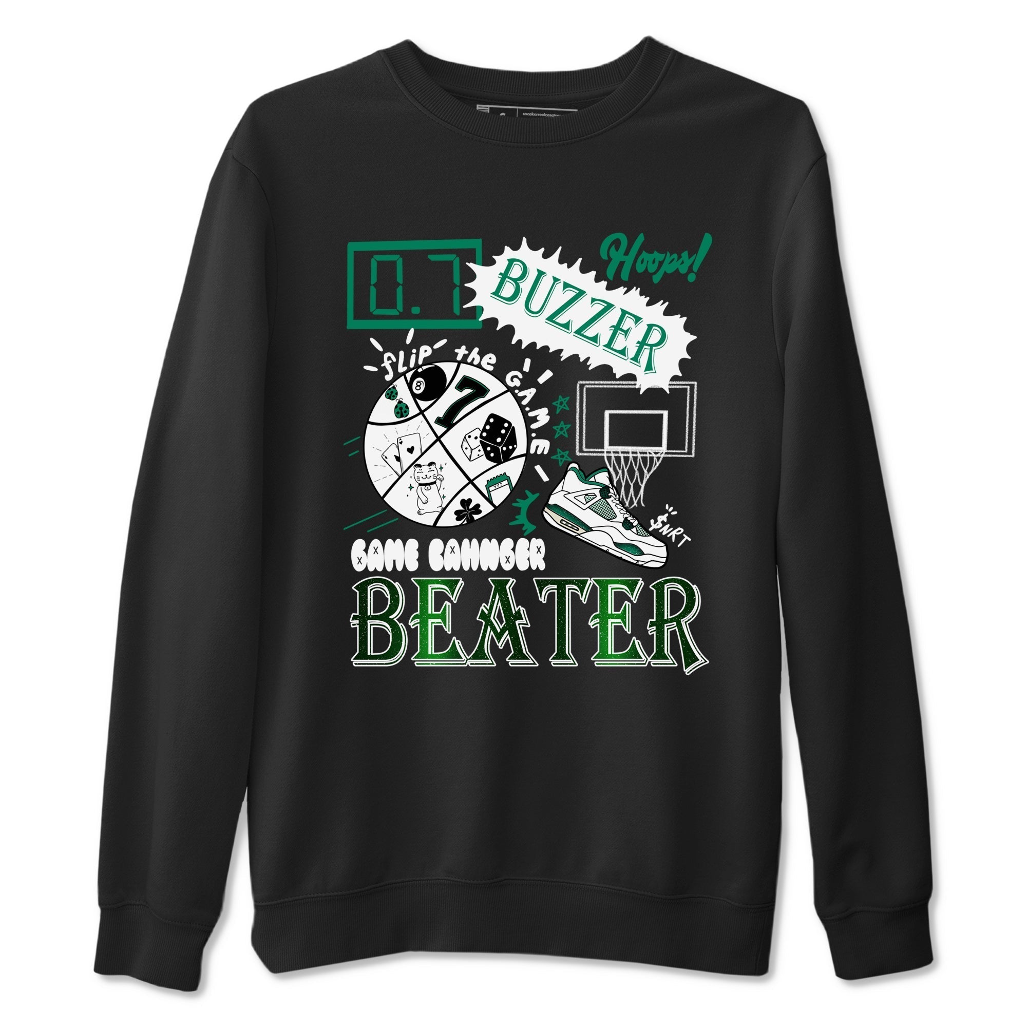 Game Changer snkmatch Tees - Air Jordan 4 Oxidized Green