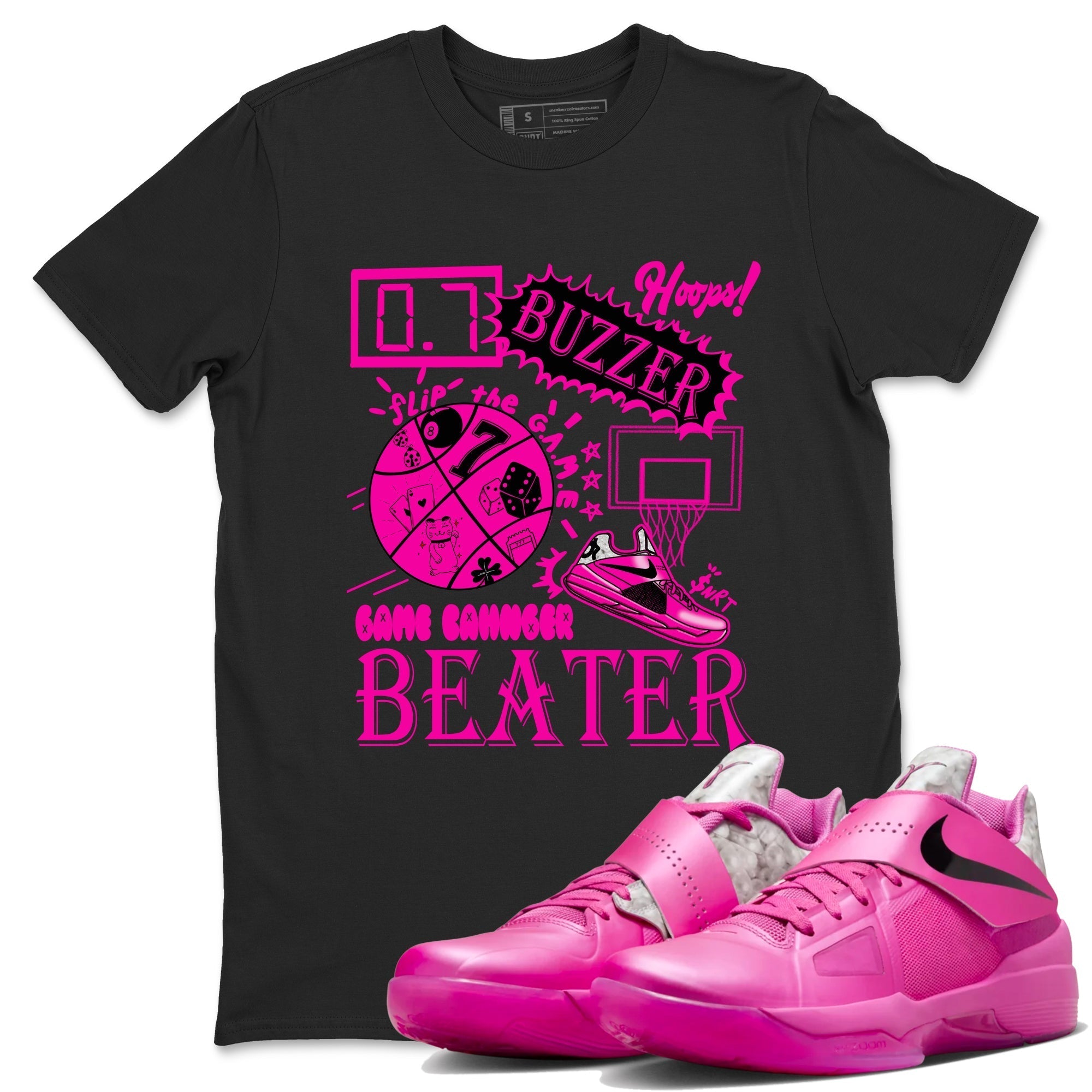 Game Changer snkmatch Tees - Nike KD 4 Aunt Pearl