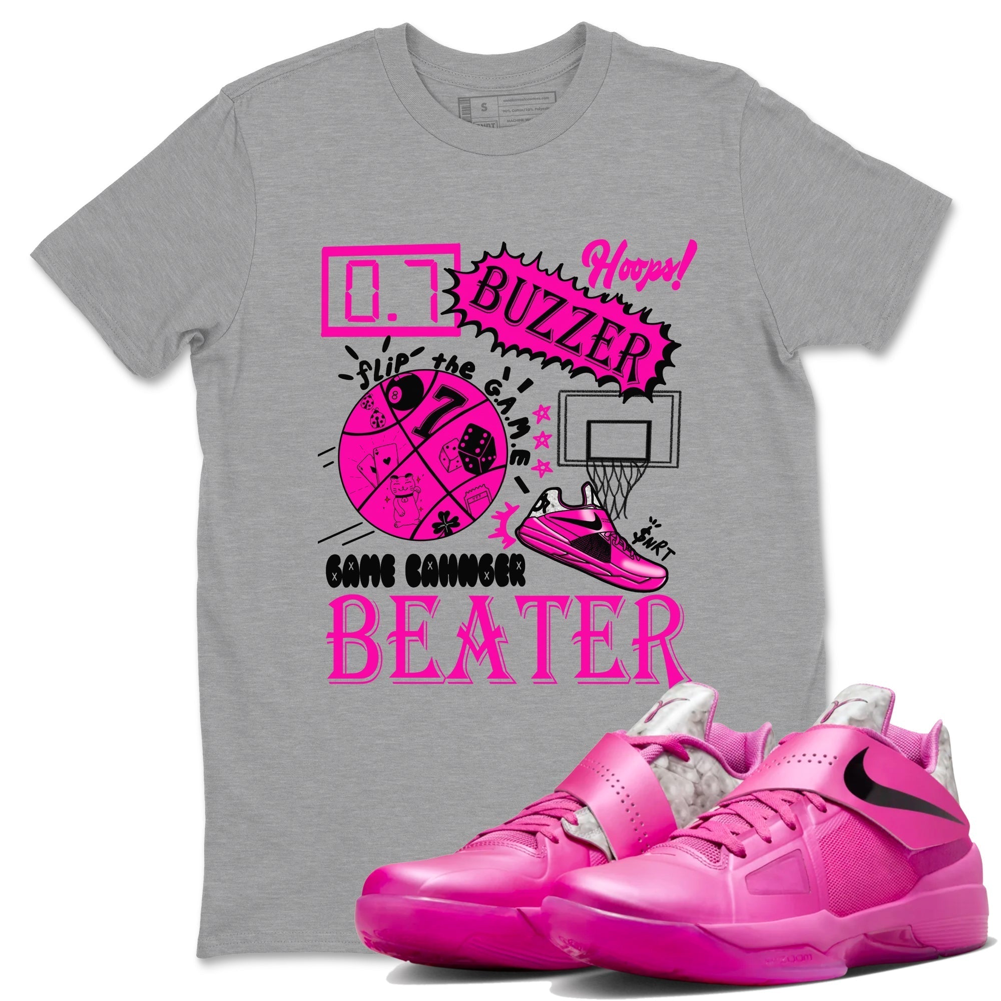 Game Changer snkmatch Tees - Nike KD 4 Aunt Pearl