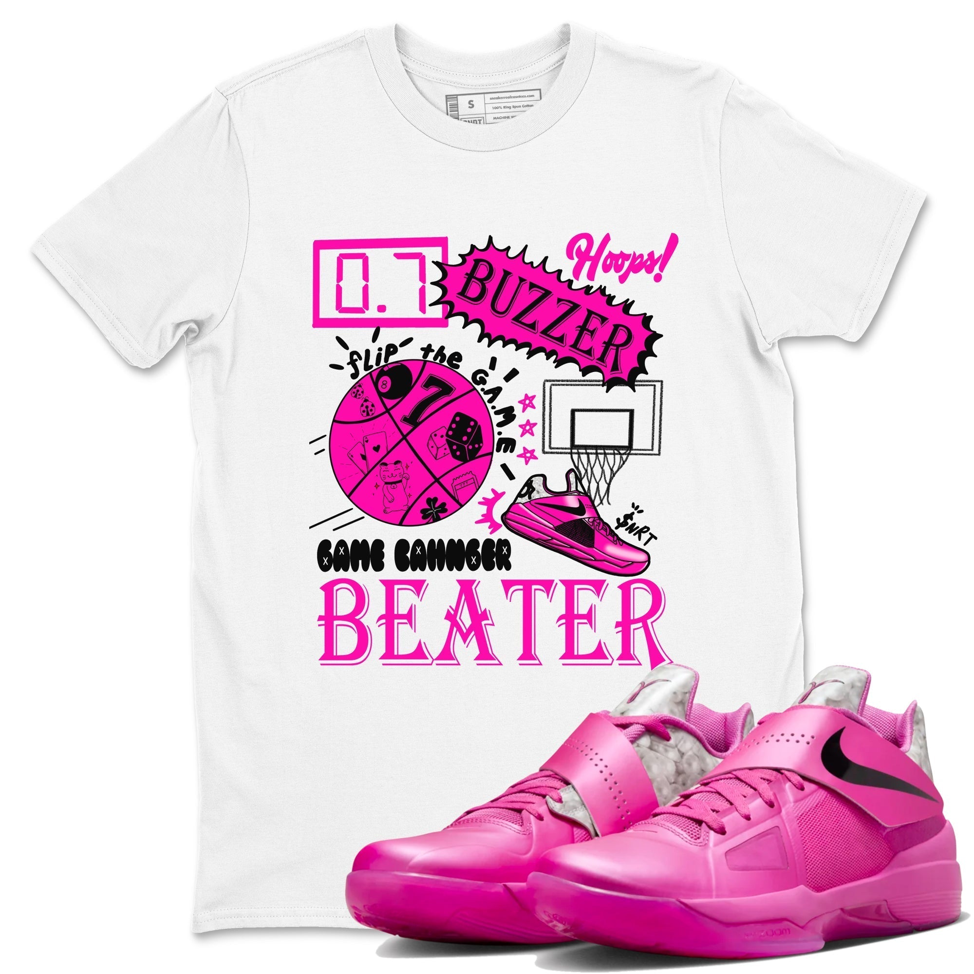 Game Changer snkmatch Tees - Nike KD 4 Aunt Pearl