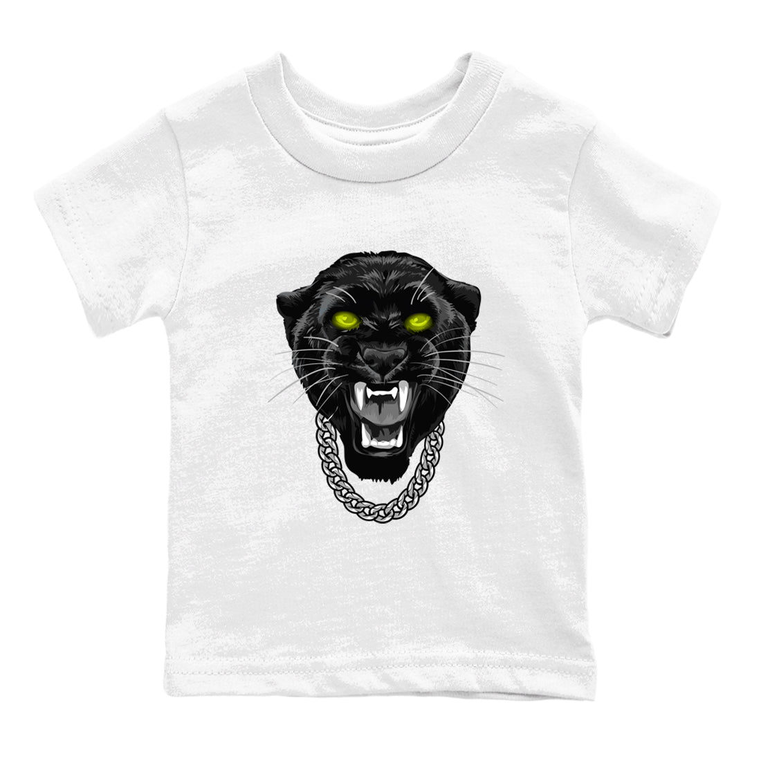 Gangster Black Cat snkmatch Tees Kids - Air Foamposite One Black Volt