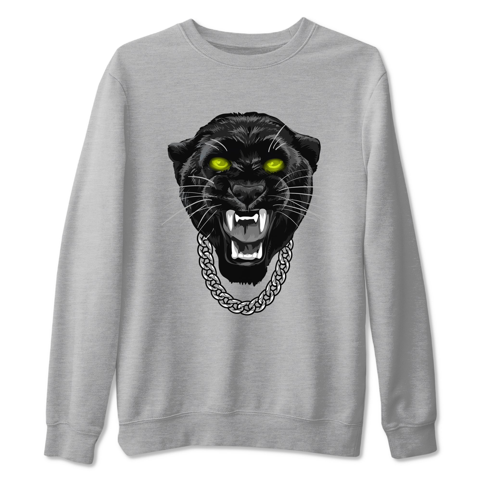 Gangster Black Cat snkmatch Tees - Air Foamposite One Black Volt