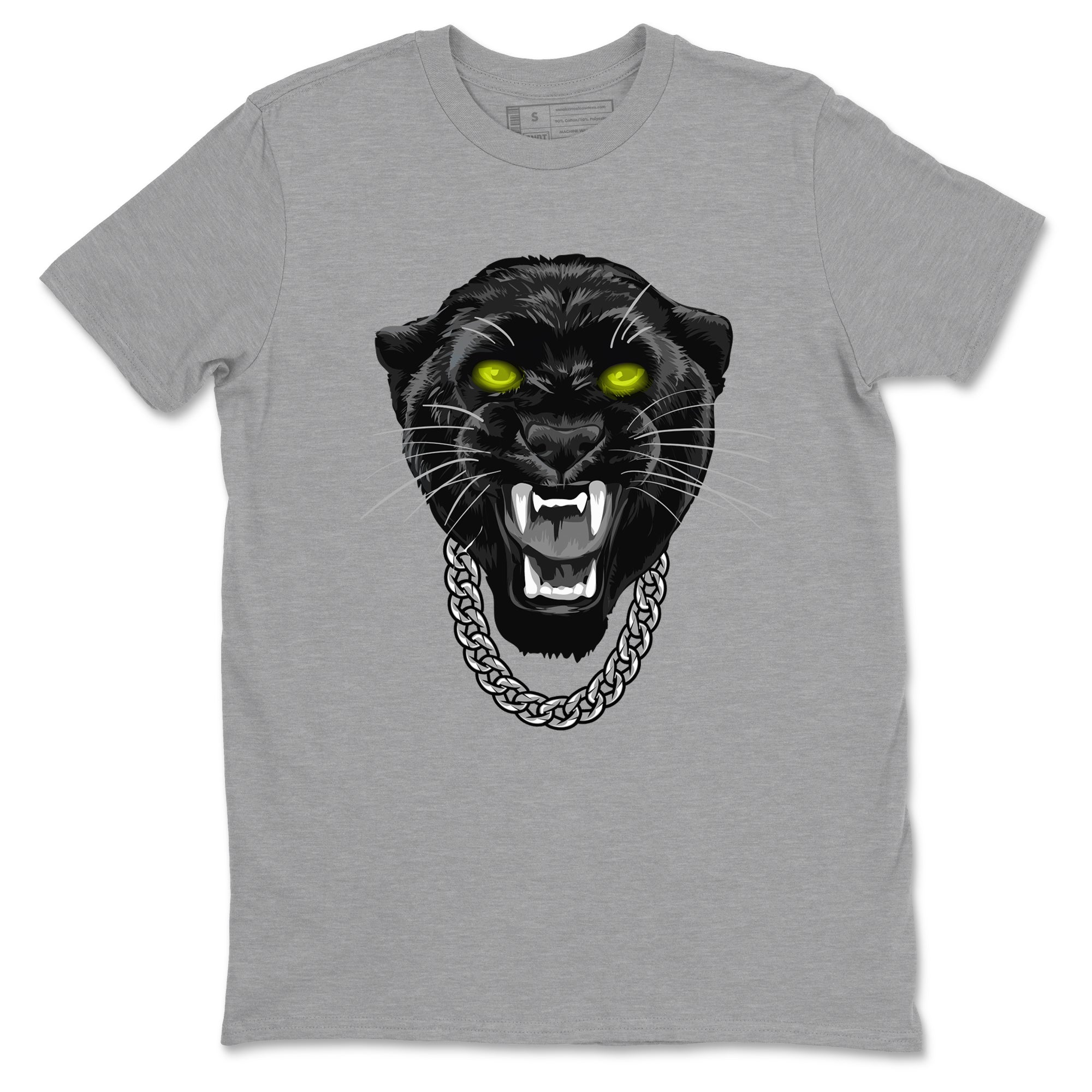 Gangster Black Cat snkmatch Tees - Air Foamposite One Black Volt