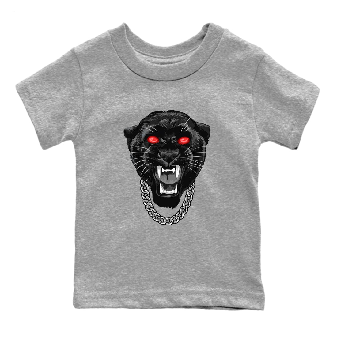 Gangster Black Cat snkmatch Tees Kids - Air Jordan 11 Bred