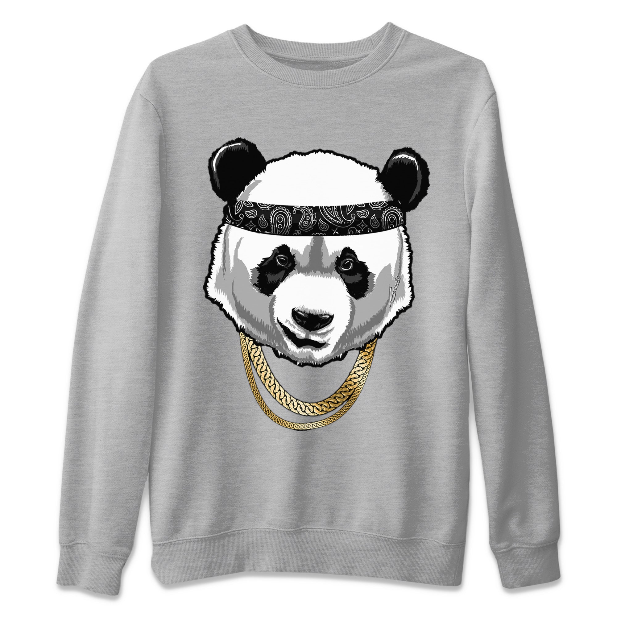Gangster Panda Unisex Tops - Air Jordan 12 Black Taxi