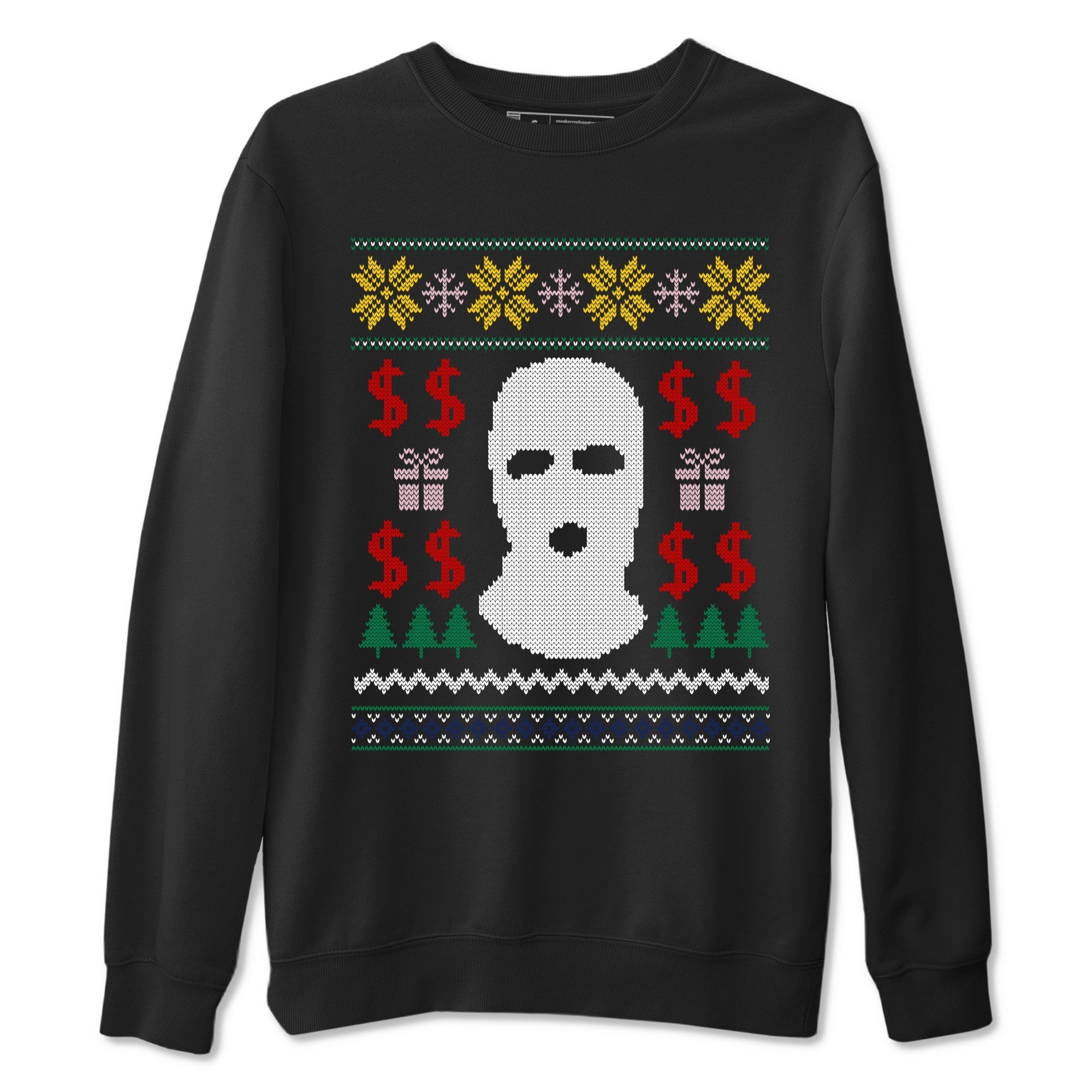 Gangster Ugly Sweater snkmatch Tees - Air Force 3 Blue Void and Tour Yellow