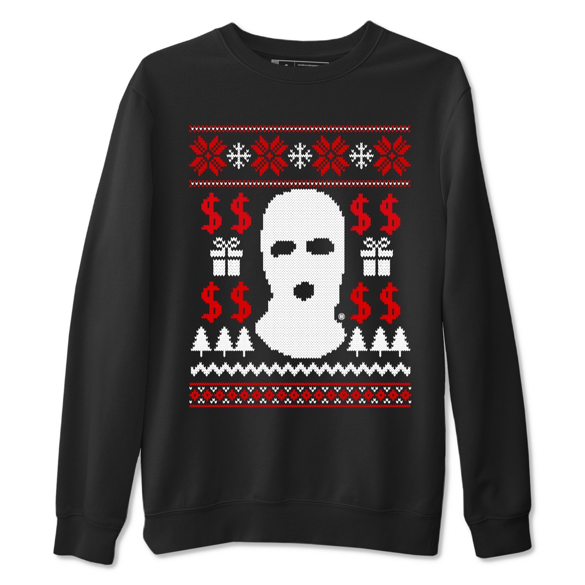 Gangster Ugly Sweater snkmatch Tees - Air Jordan 1 Black Toe Reimagined
