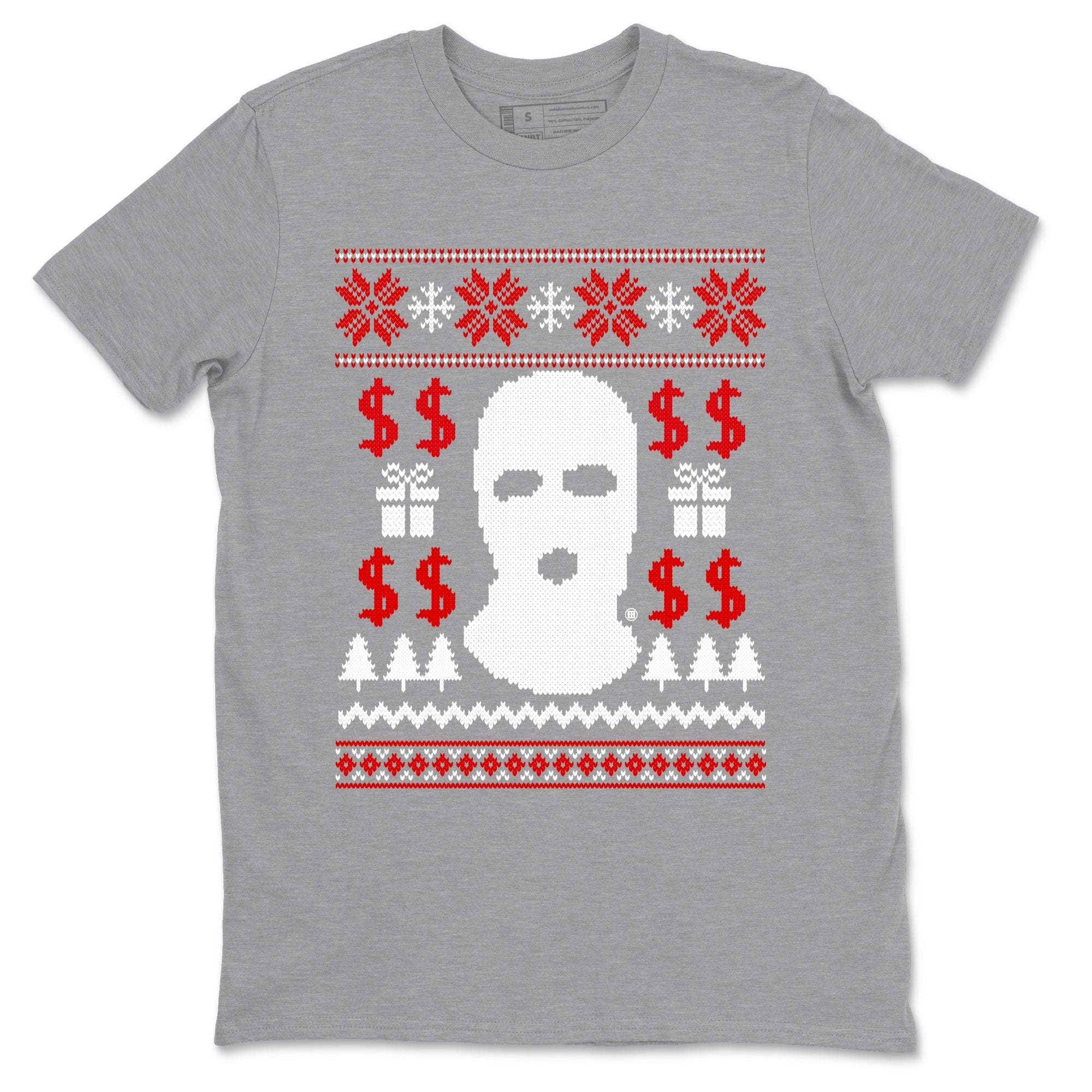 Gangster Ugly Sweater snkmatch Tees - Air Jordan 1 Black Toe Reimagined