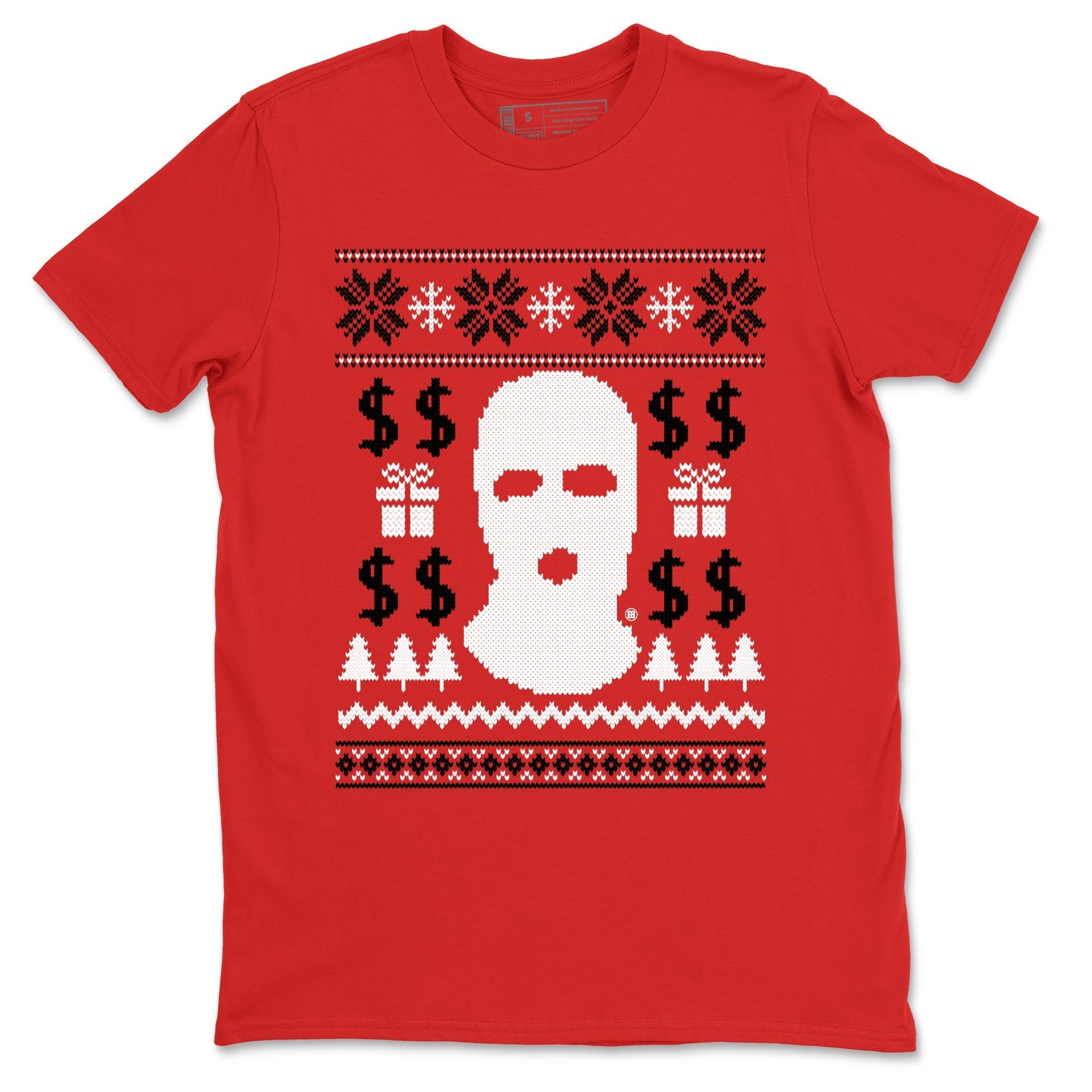 Gangster Ugly Sweater snkmatch Tees - Air Jordan 1 Black Toe Reimagined