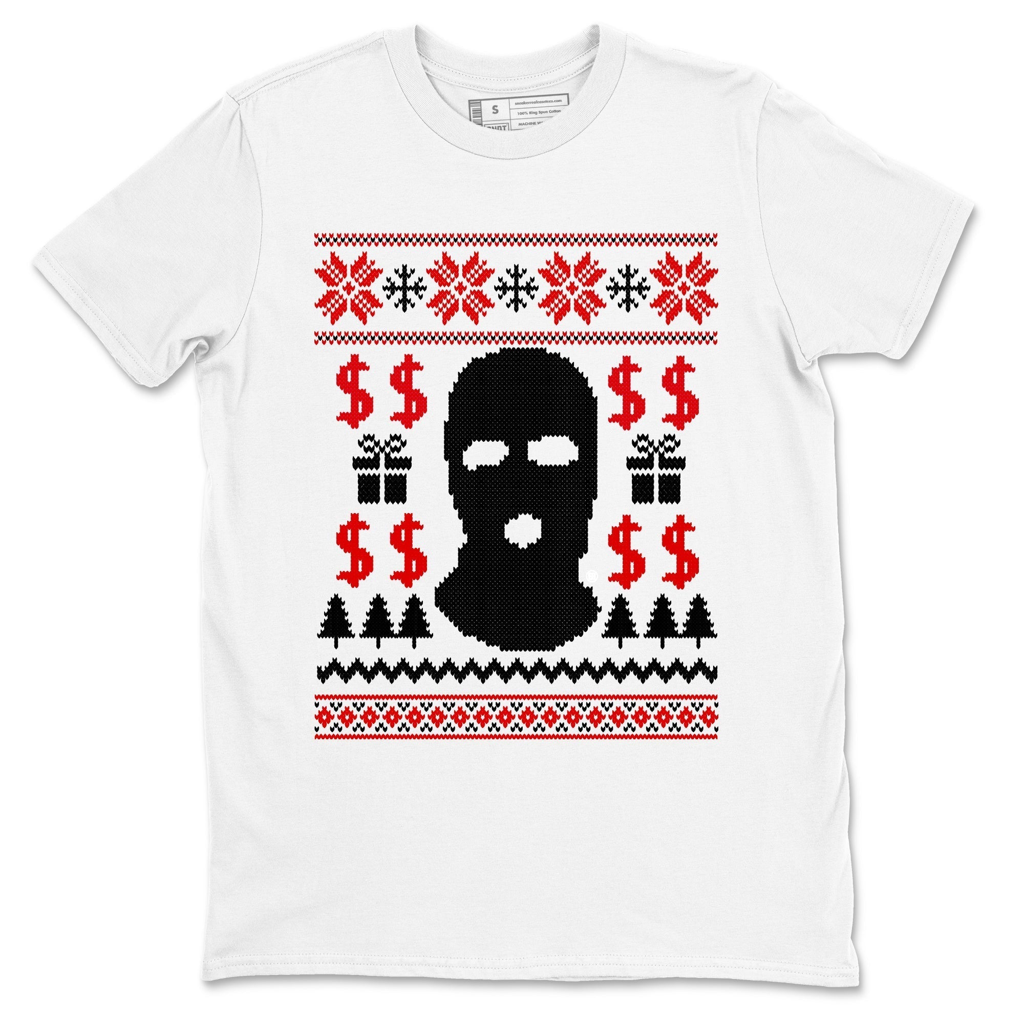 Gangster Ugly Sweater snkmatch Tees - Air Jordan 1 Black Toe Reimagined