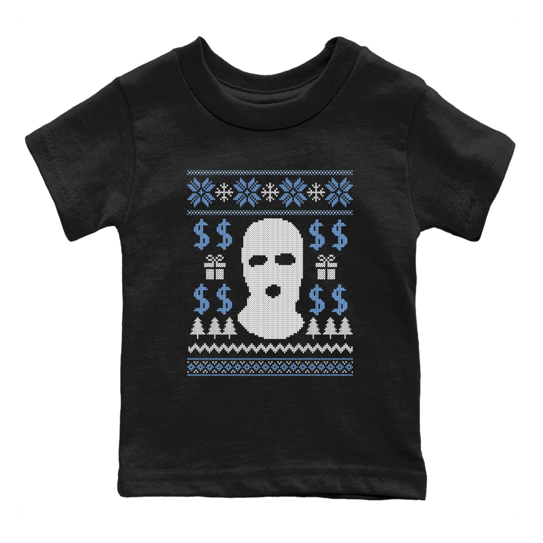 Gangster Ugly Sweater snkmatch Tees Kids - Air Jordan 11 Legend Blue