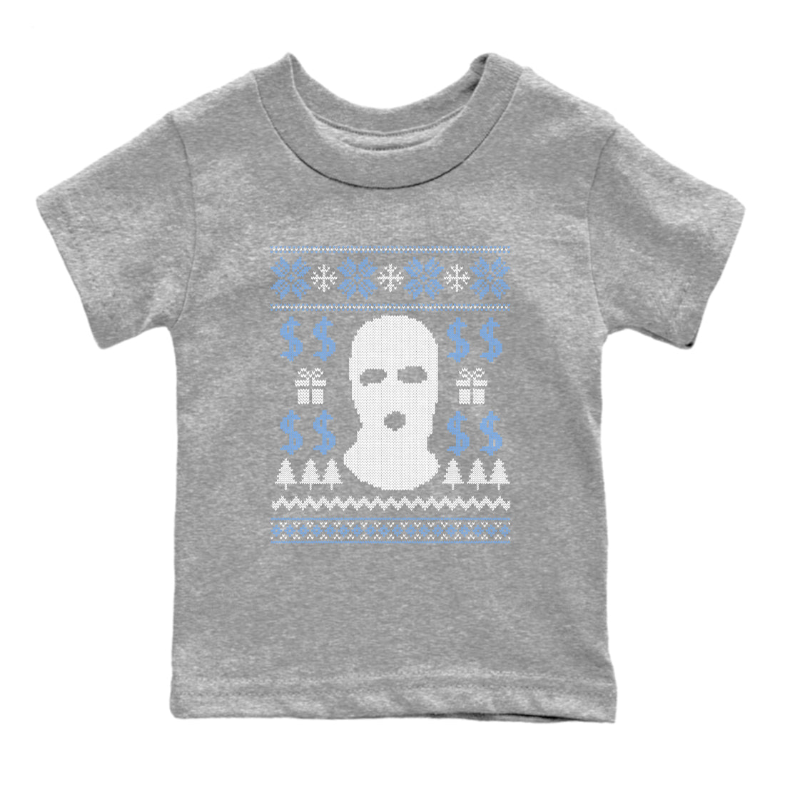 Gangster Ugly Sweater snkmatch Tees Kids - Air Jordan 11 Legend Blue