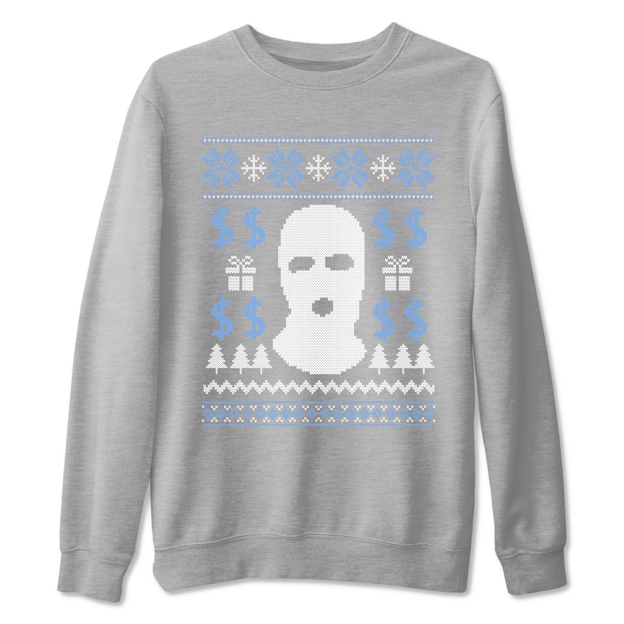 Gangster Ugly Sweater snkmatch Tees - Air Jordan 11 Legend Blue