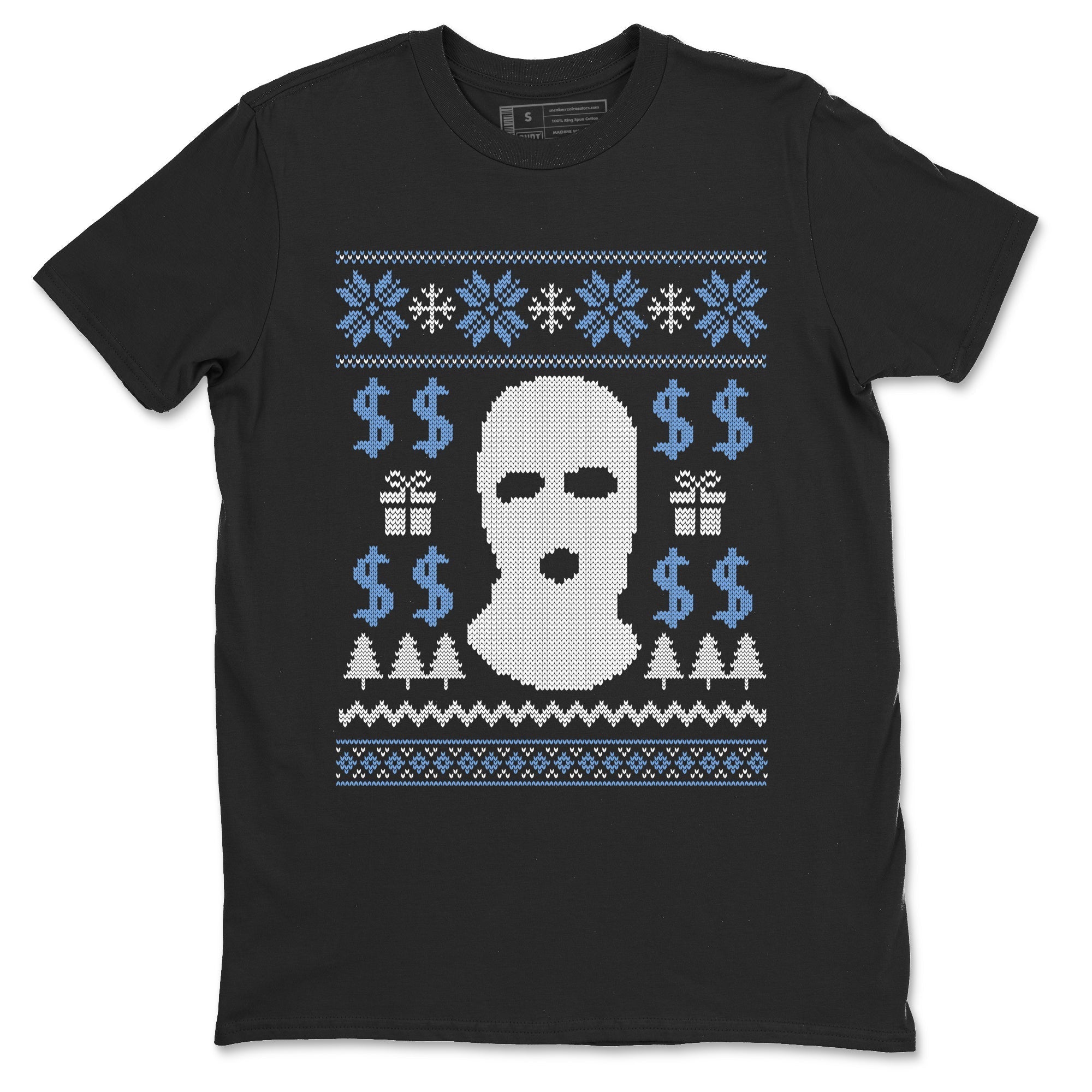 Gangster Ugly Sweater snkmatch Tees - Air Jordan 11 Legend Blue