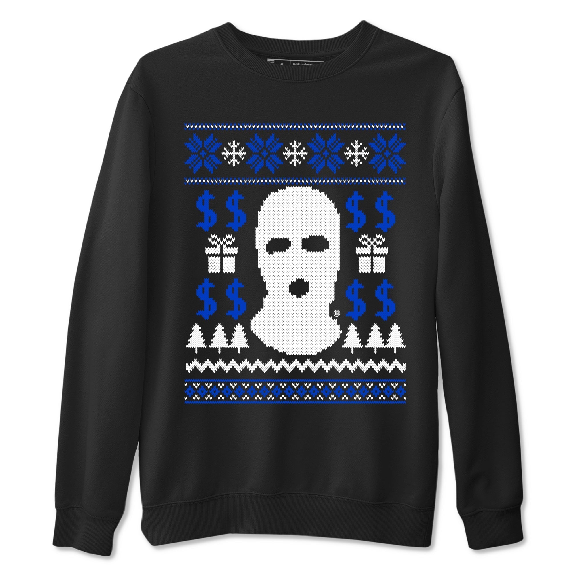 Gangster Ugly Sweater snkmatch Tees - Air Jordan 12 Blueberry