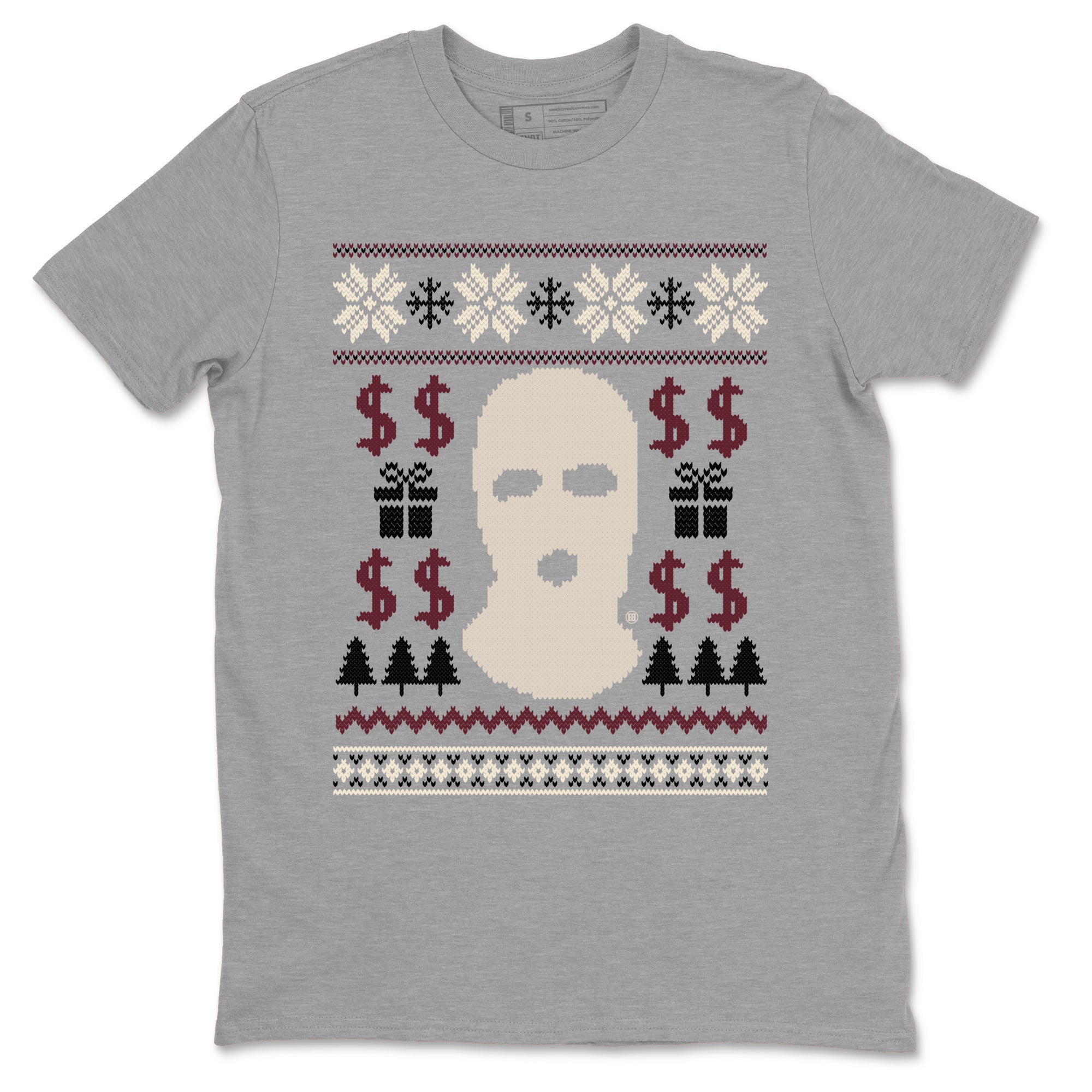 Gangster Ugly Sweater snkmatch Tees - Air Jordan 4 A Ma Maniere x Fossil Stone