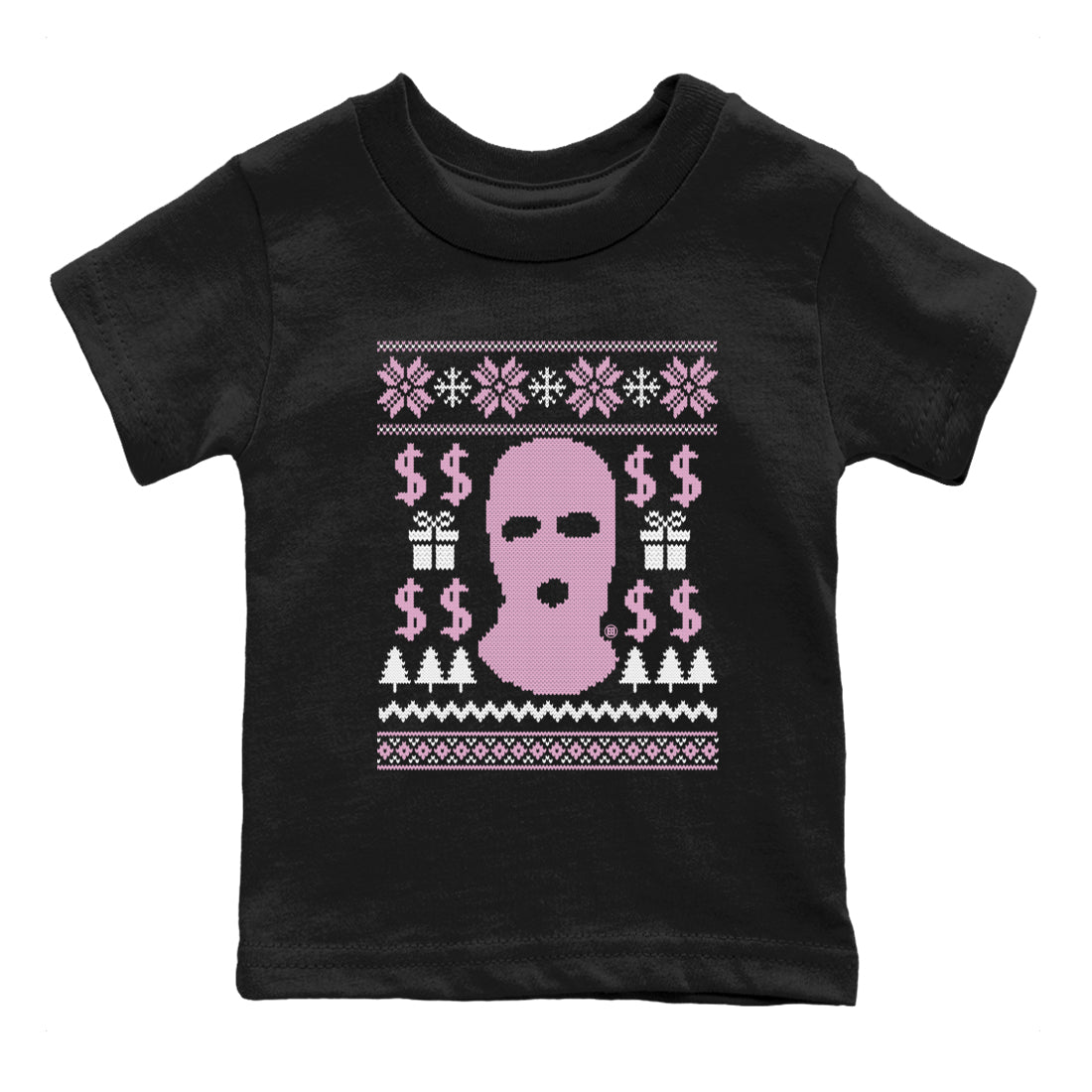 Gangster Ugly Sweater snkmatch Tees Kids - Air Jordan 4 Orchid