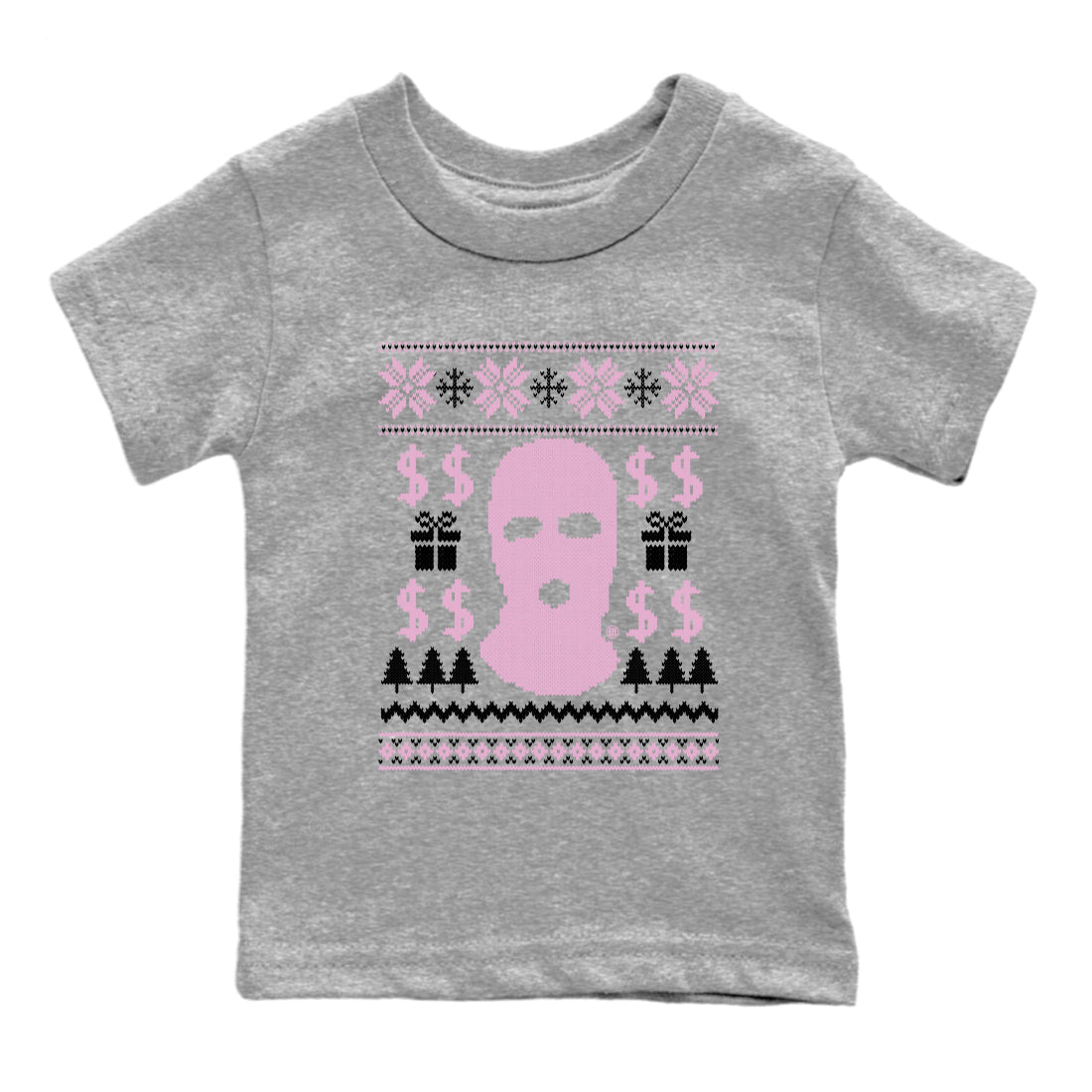 Gangster Ugly Sweater snkmatch Tees Kids - Air Jordan 4 Orchid