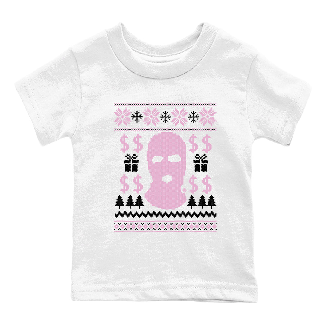 Gangster Ugly Sweater snkmatch Tees Kids - Air Jordan 4 Orchid