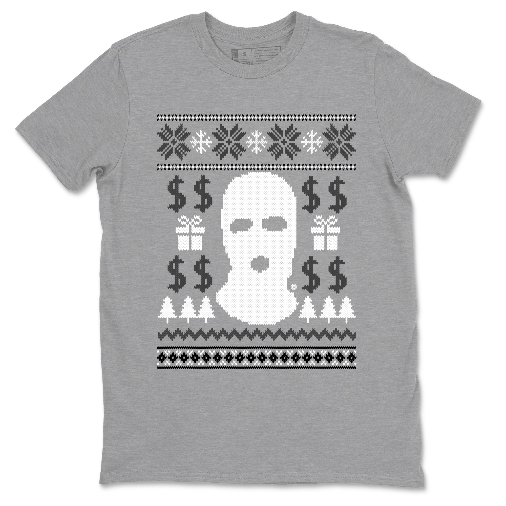Gangster Ugly Sweater snkmatch Tees - Air Jordan 4 Wet Cement