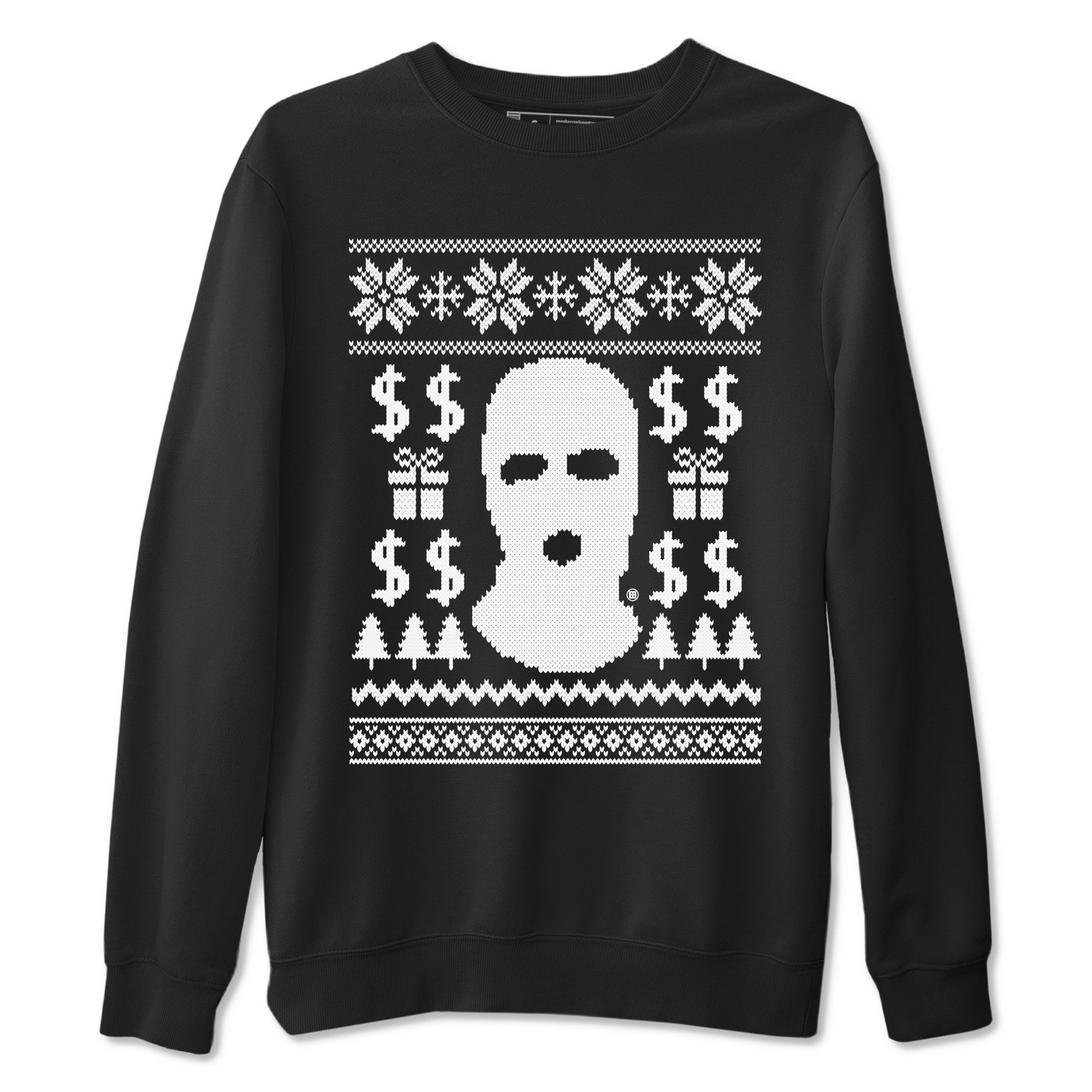 Gangster Ugly Sweater snkmatch Tees - Air Jordan 4 White Thunder