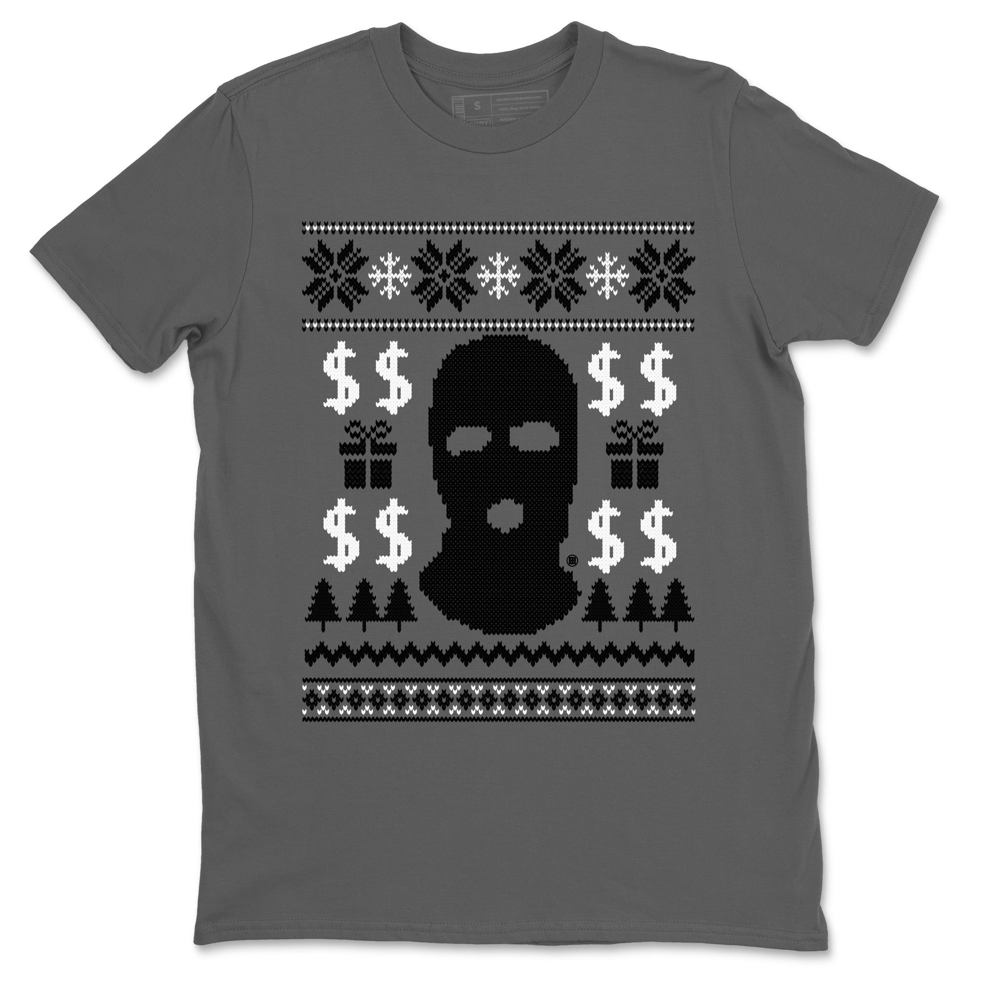 Gangster Ugly Sweater snkmatch Tees - Air Jordan 4 White Thunder