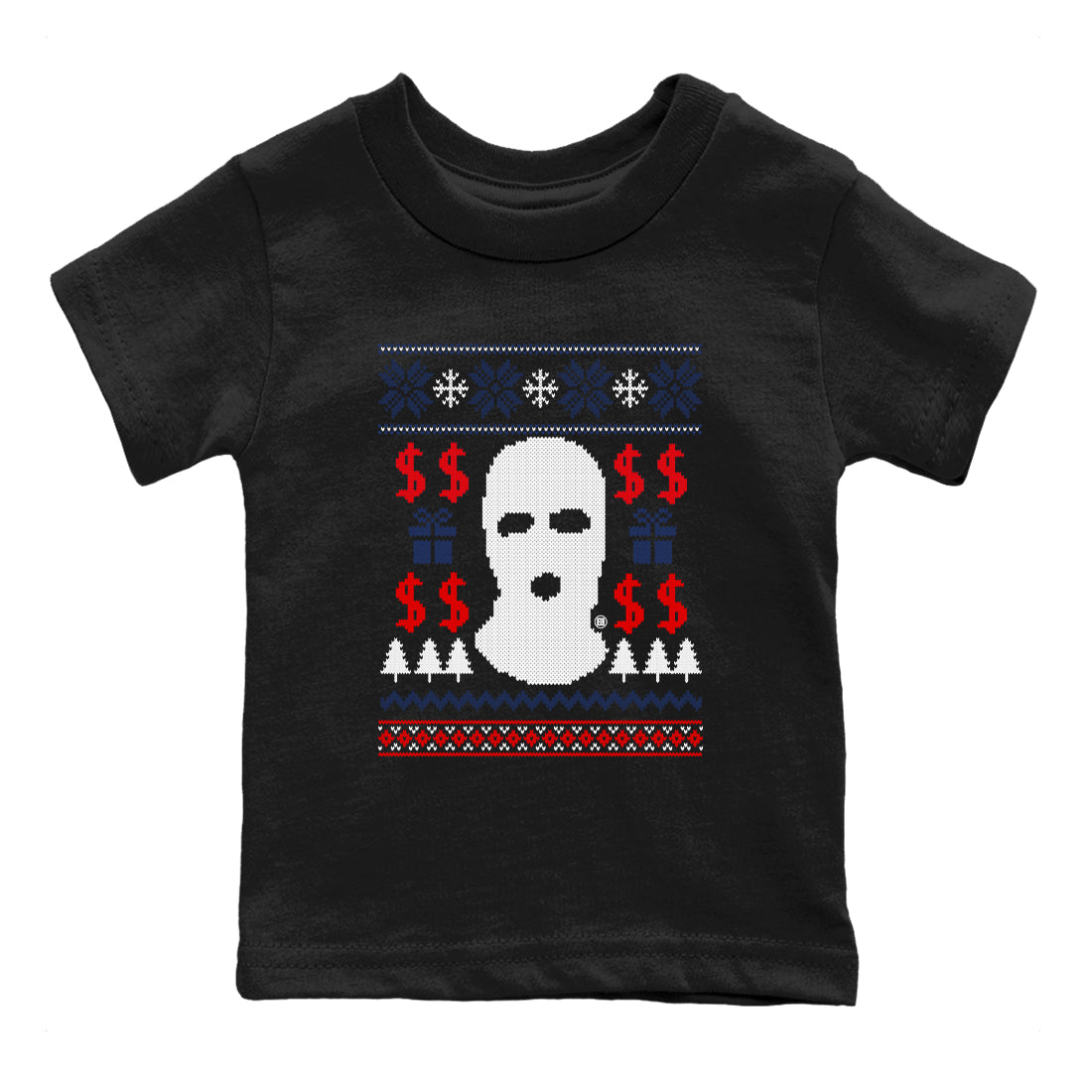Gangster Ugly Sweater snkmatch Tees Kids - Air Jordan 6 White And Midnight Navy