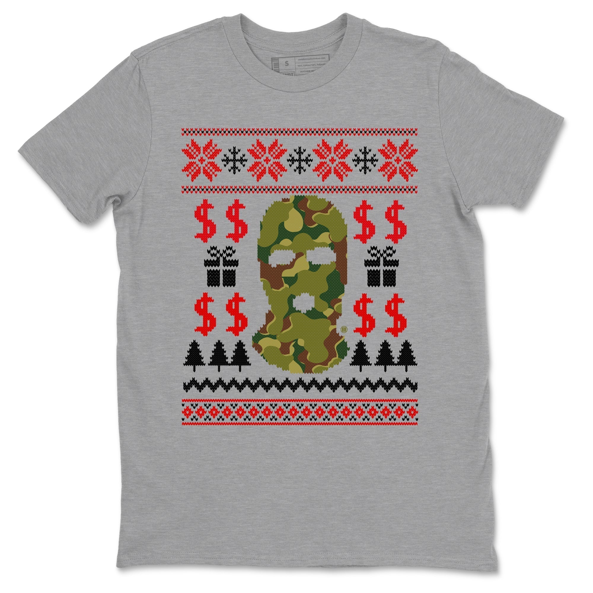 Gangster Ugly Sweater snkmatch Tees - Air Max 90 Reverse Duck Camo