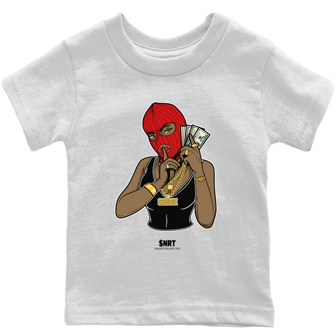 Gangster Women Kids Tops - Air Jordan 9 Chile Red