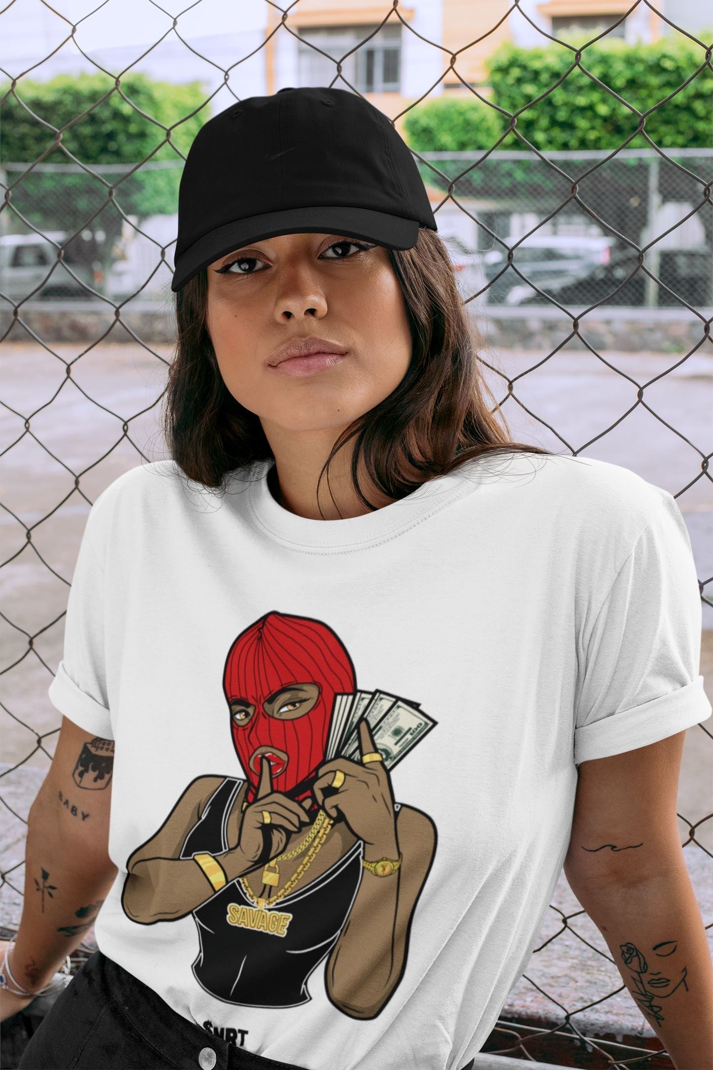 Gangster Women Unisex Tops - Air Jordan 9 Chile Red
