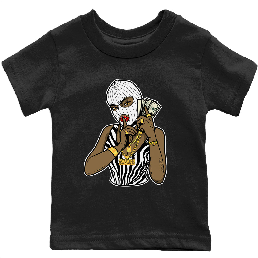 Gangster Women Kids Tops - Yeezy 350 Zebra