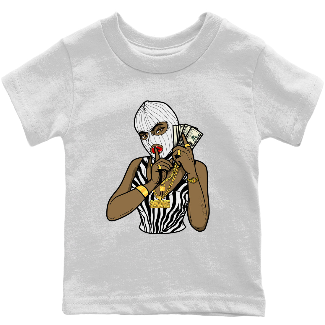 Gangster Women Kids Tops - Yeezy 350 Zebra