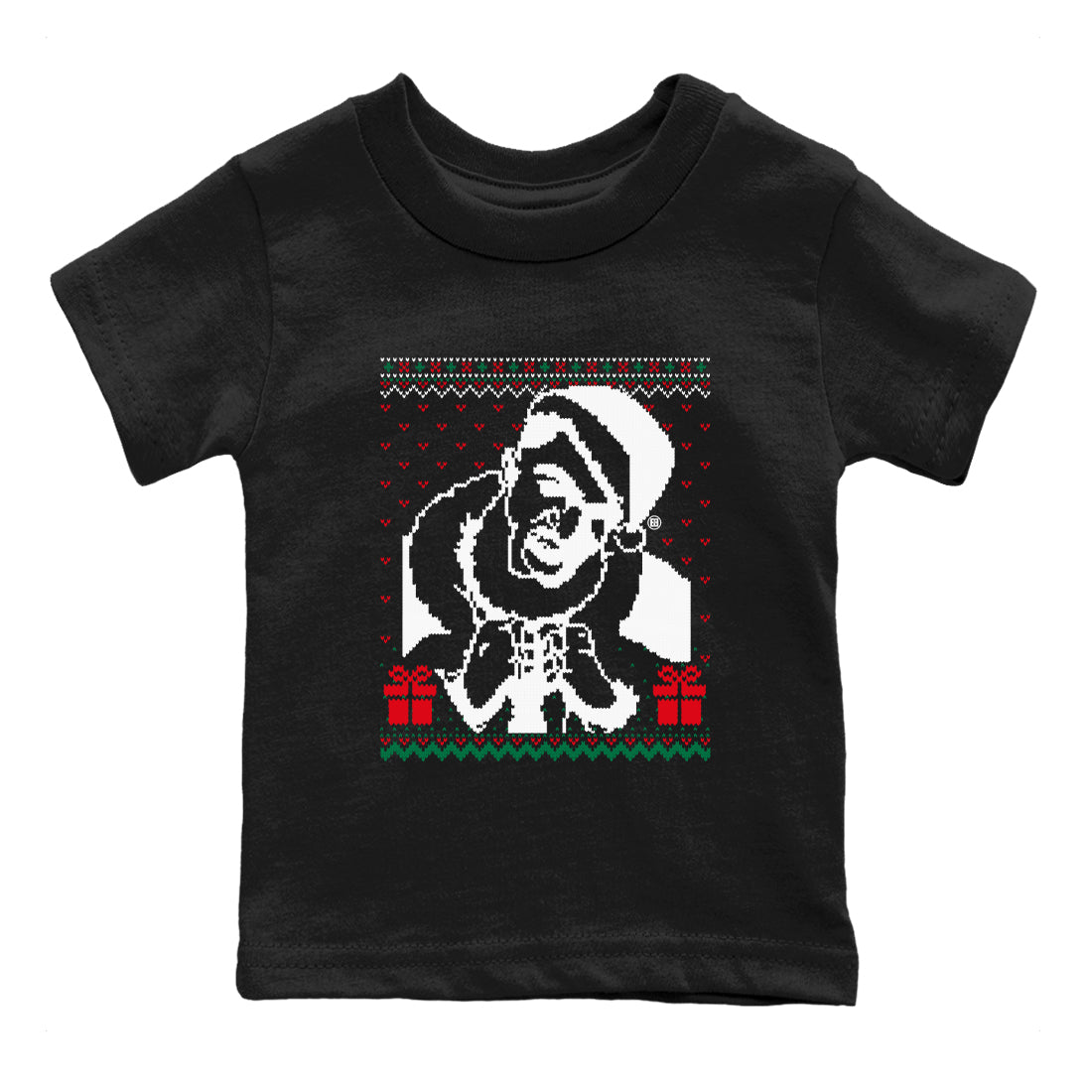 Gangster Wrapper snkmatch Tees Kids - Air Jordan 2 Christmas