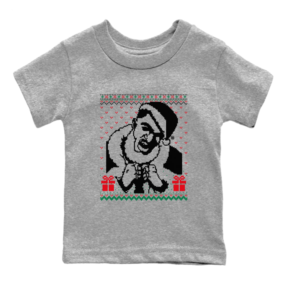Gangster Wrapper snkmatch Tees Kids - Air Jordan 2 Christmas