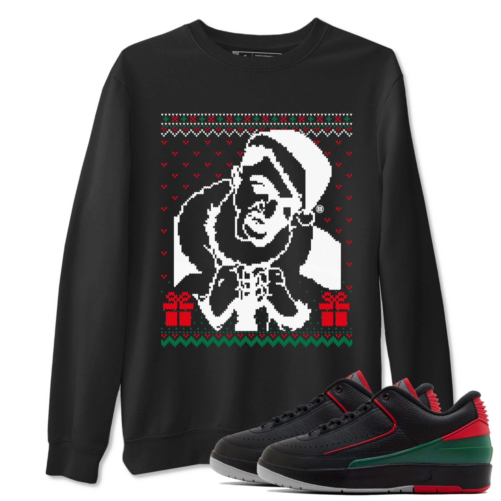 Gangster Wrapper snkmatch Tees - Air Jordan 2 Christmas