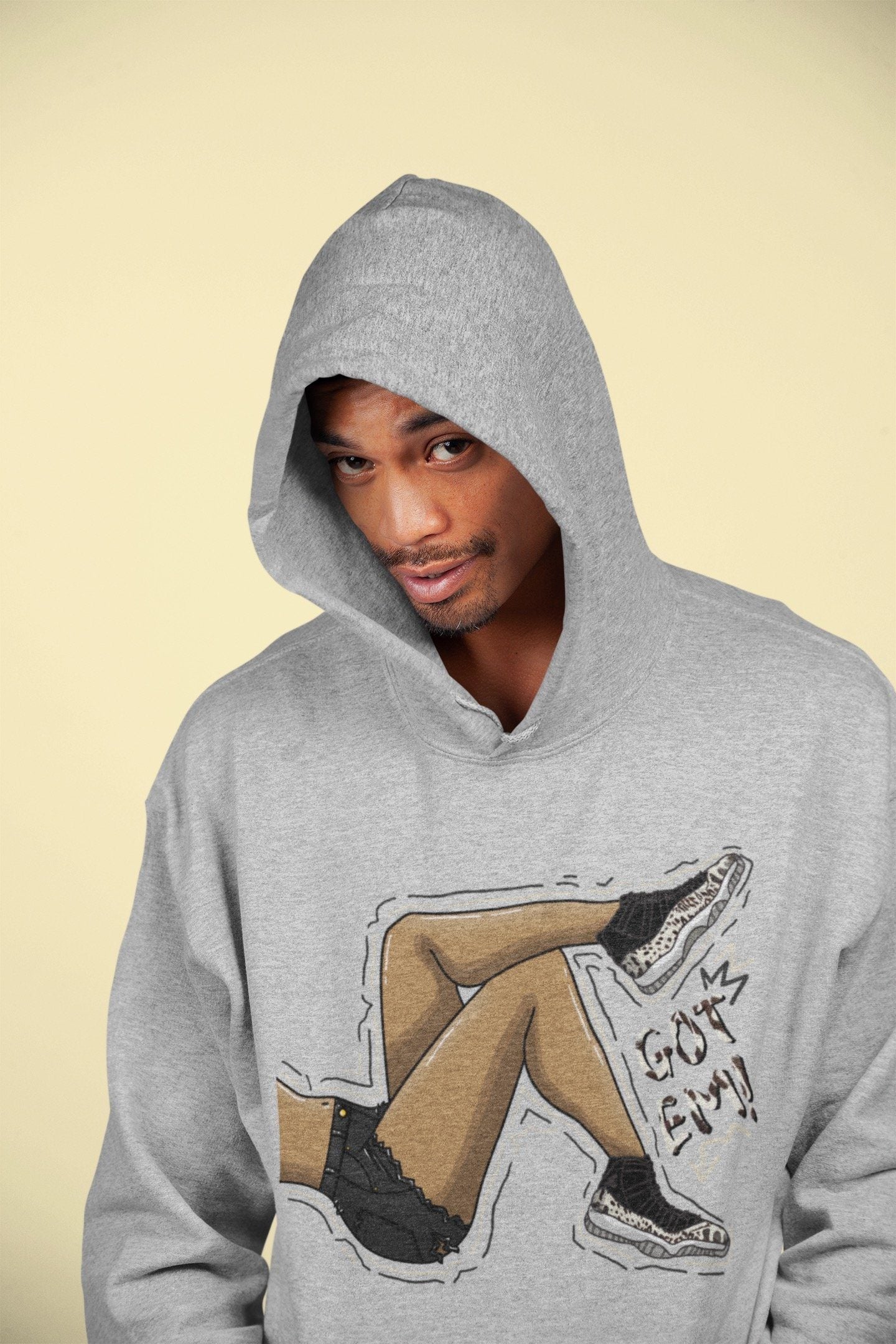 Get Em Legs Unisex Tops - Air Jordan 11 Animal Instinct