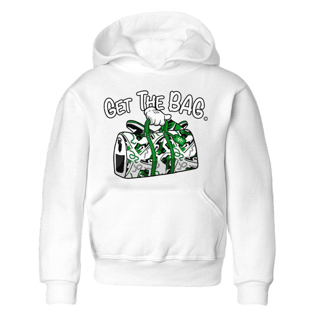 Get The Bag Kids Tops - Air Jordan 1 Celtics