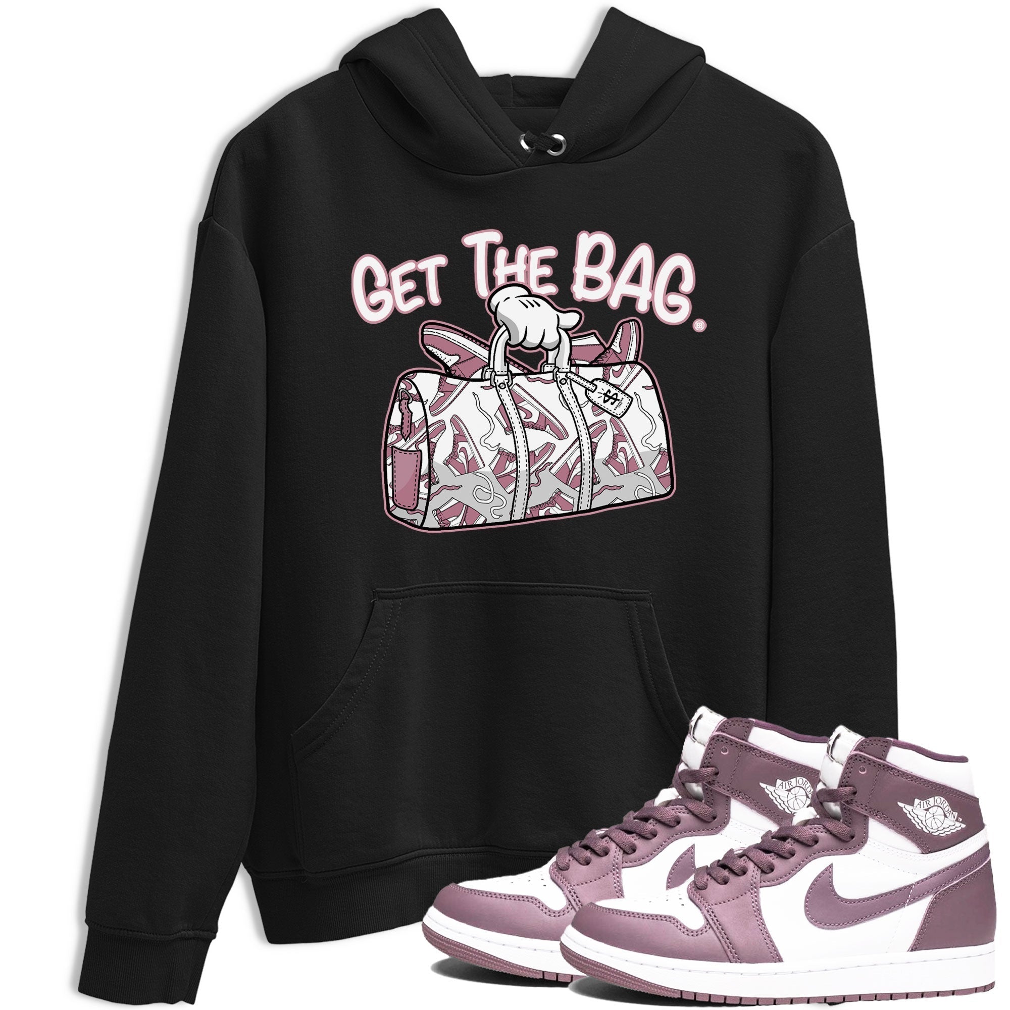 Get The Bag snkmatch Tee - Air Jordan 1 Mauve