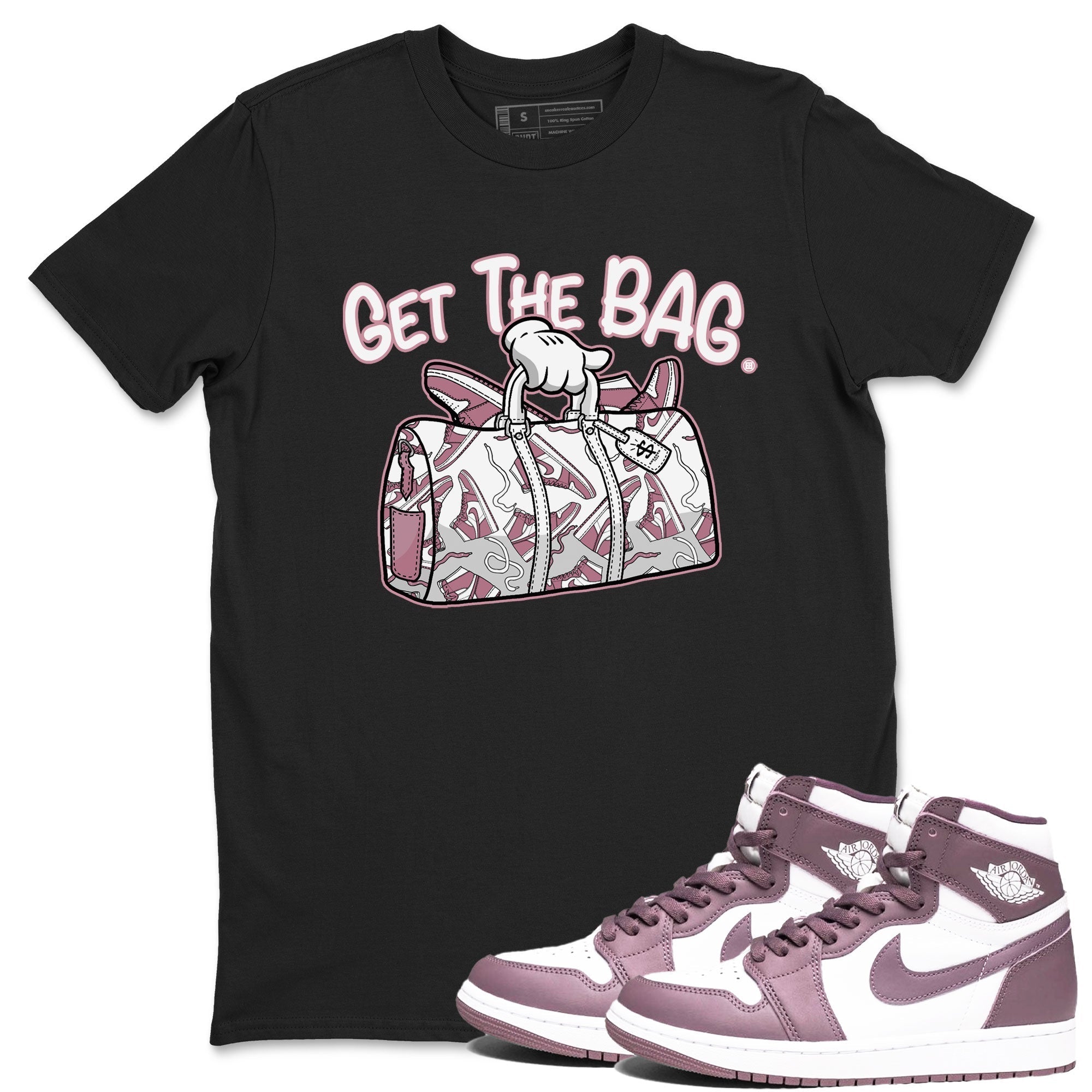 Get The Bag snkmatch Tee - Air Jordan 1 Mauve