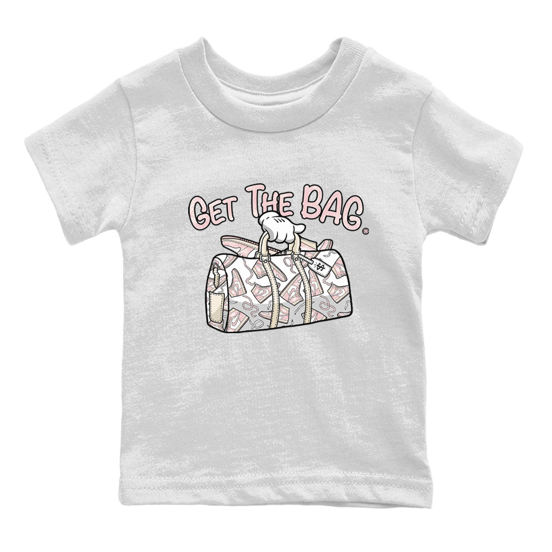 Get The Bag Kids Tops - Air Jordan 1 Washed Pink