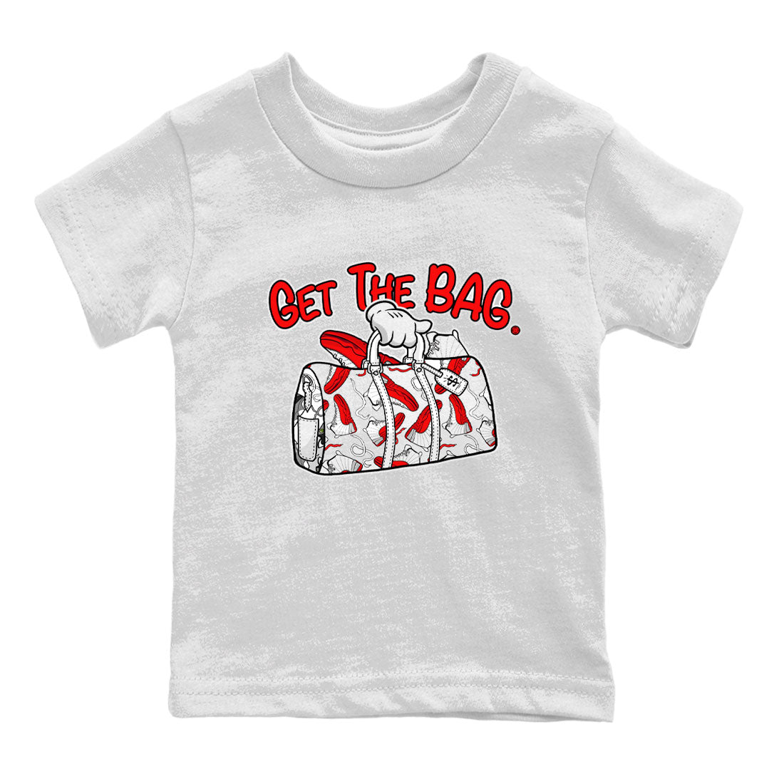 Get The Bag snkmatch Tee Kids - Air Jordan 12 Cherry