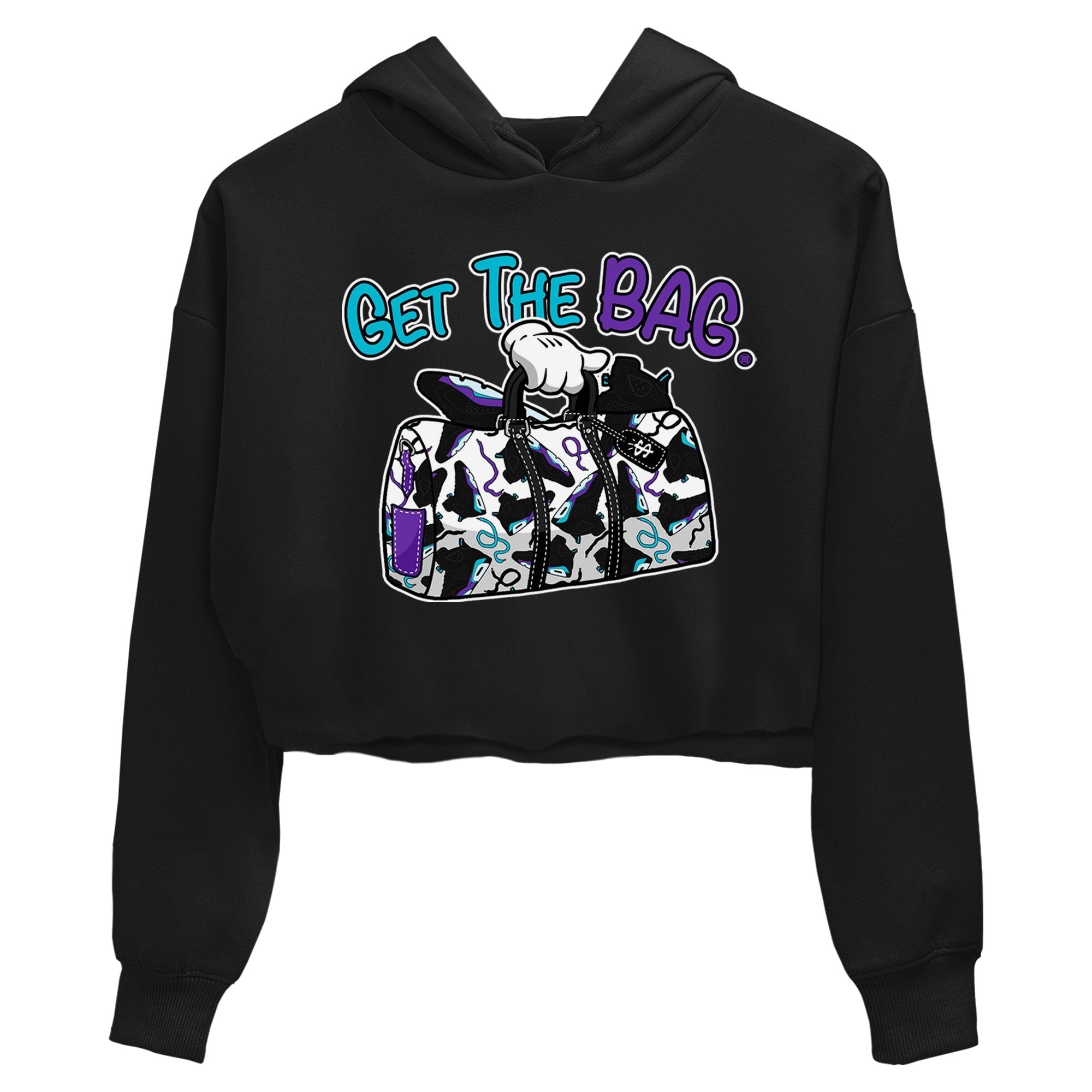 Get The Bag Women's Tops - Air Jordan 6 Aqua