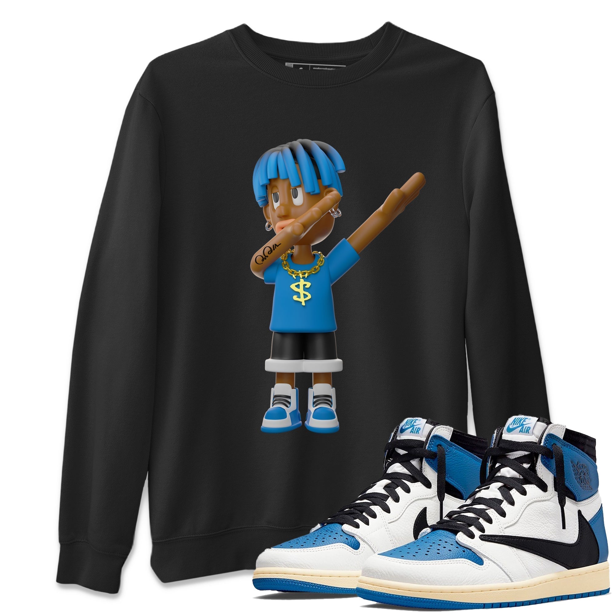 Get'em Boy Unisex Tops - Air Jordan 1 Travis Scott Fragment