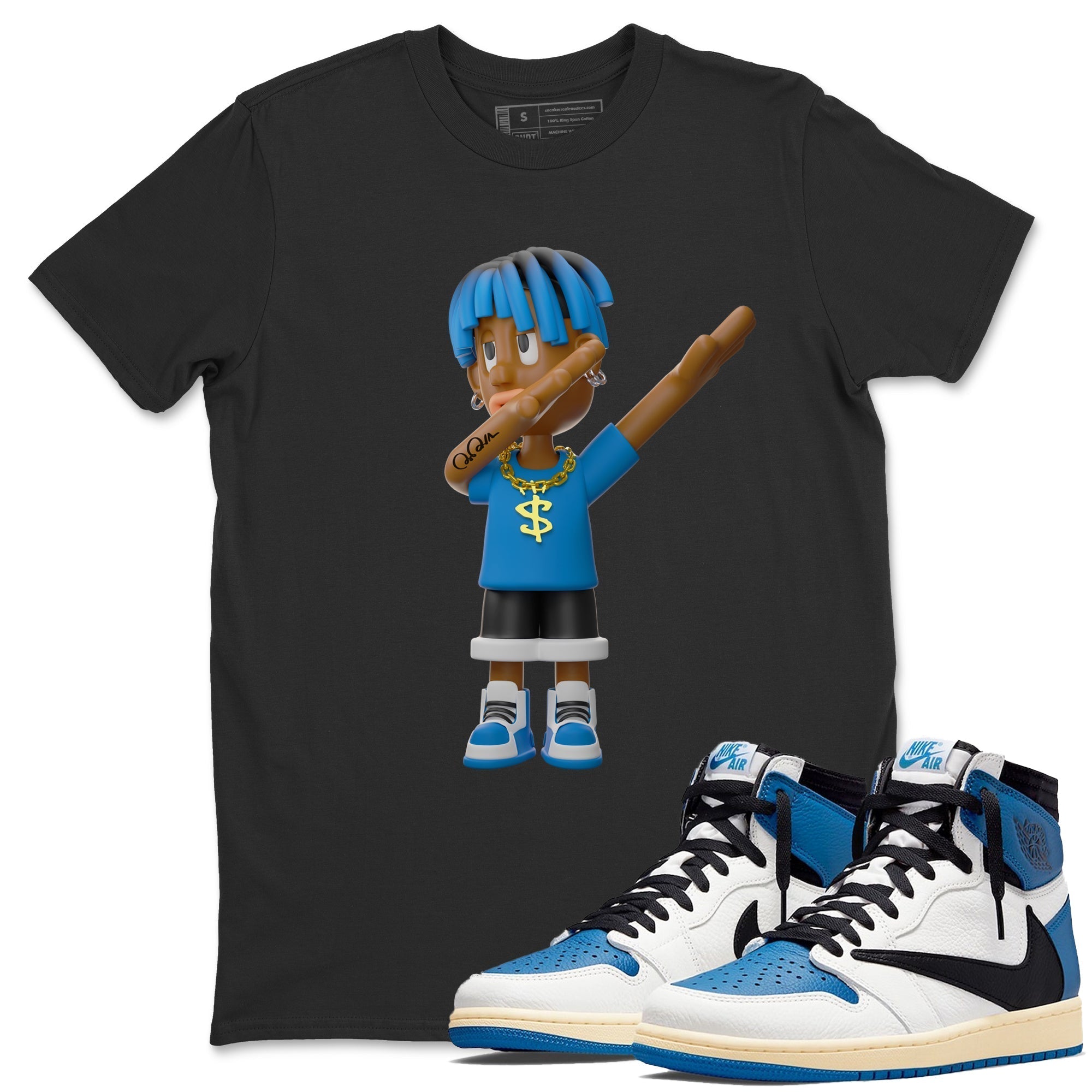 Get'em Boy Unisex Tops - Air Jordan 1 Travis Scott Fragment