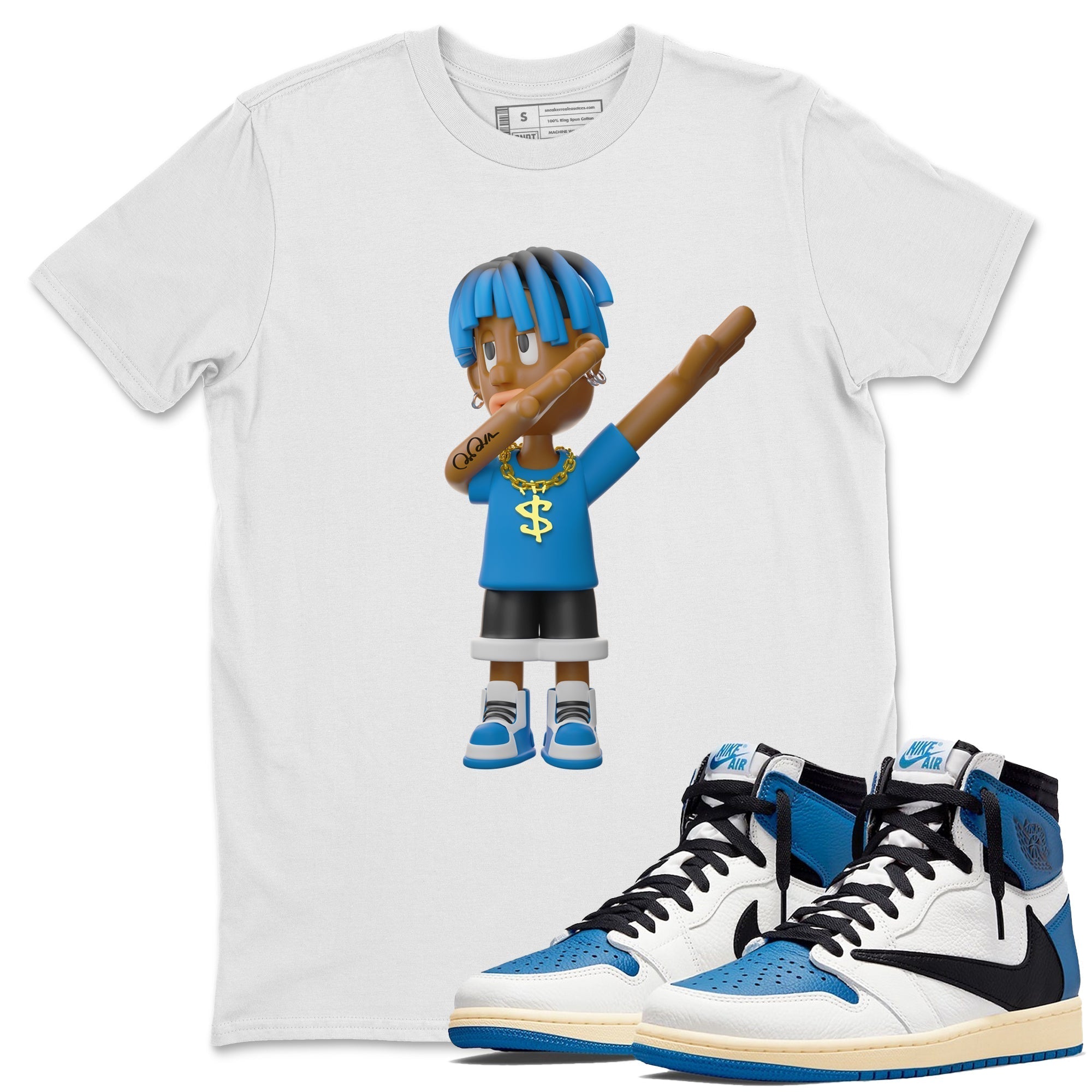 Get'em Boy Unisex Tops - Air Jordan 1 Travis Scott Fragment