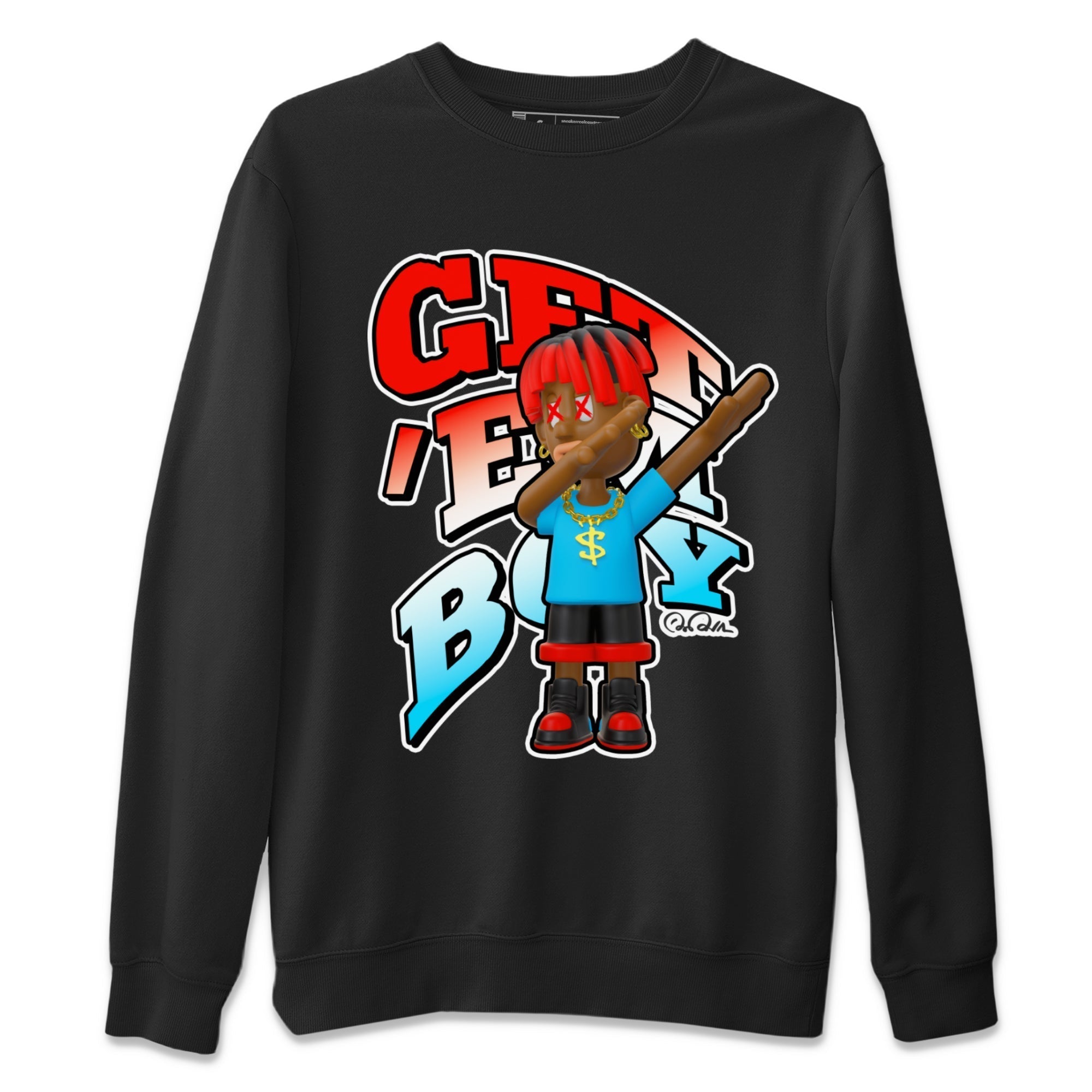 Get'em Boy Unisex Tops - Air Jordan 1 UNC to Chicago